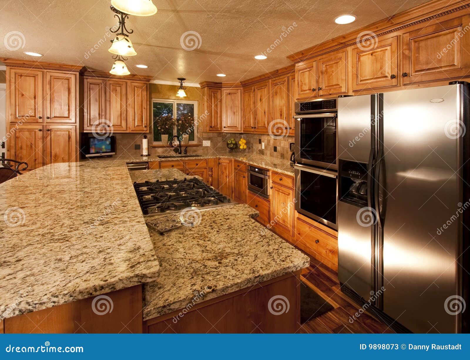 New Kitchen Island Stock Photos - Image: 9898073