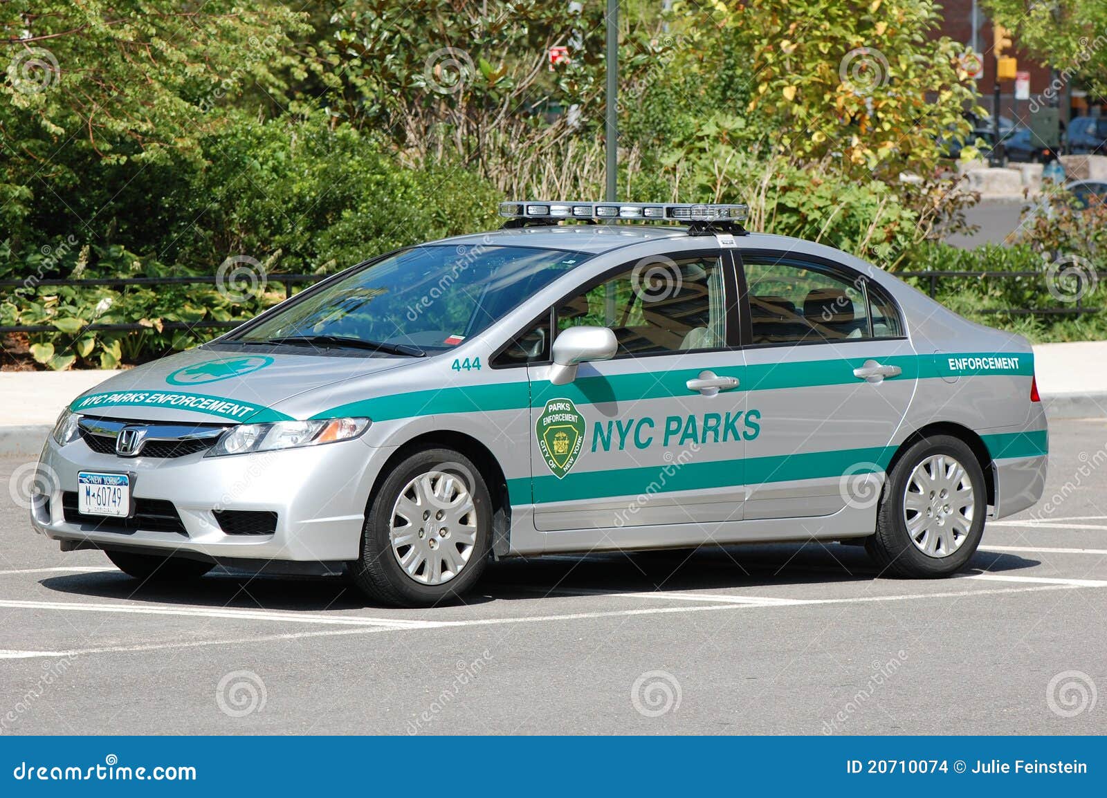 New York City Parks Squad Car Editorial Stock Image - Image: 20710074