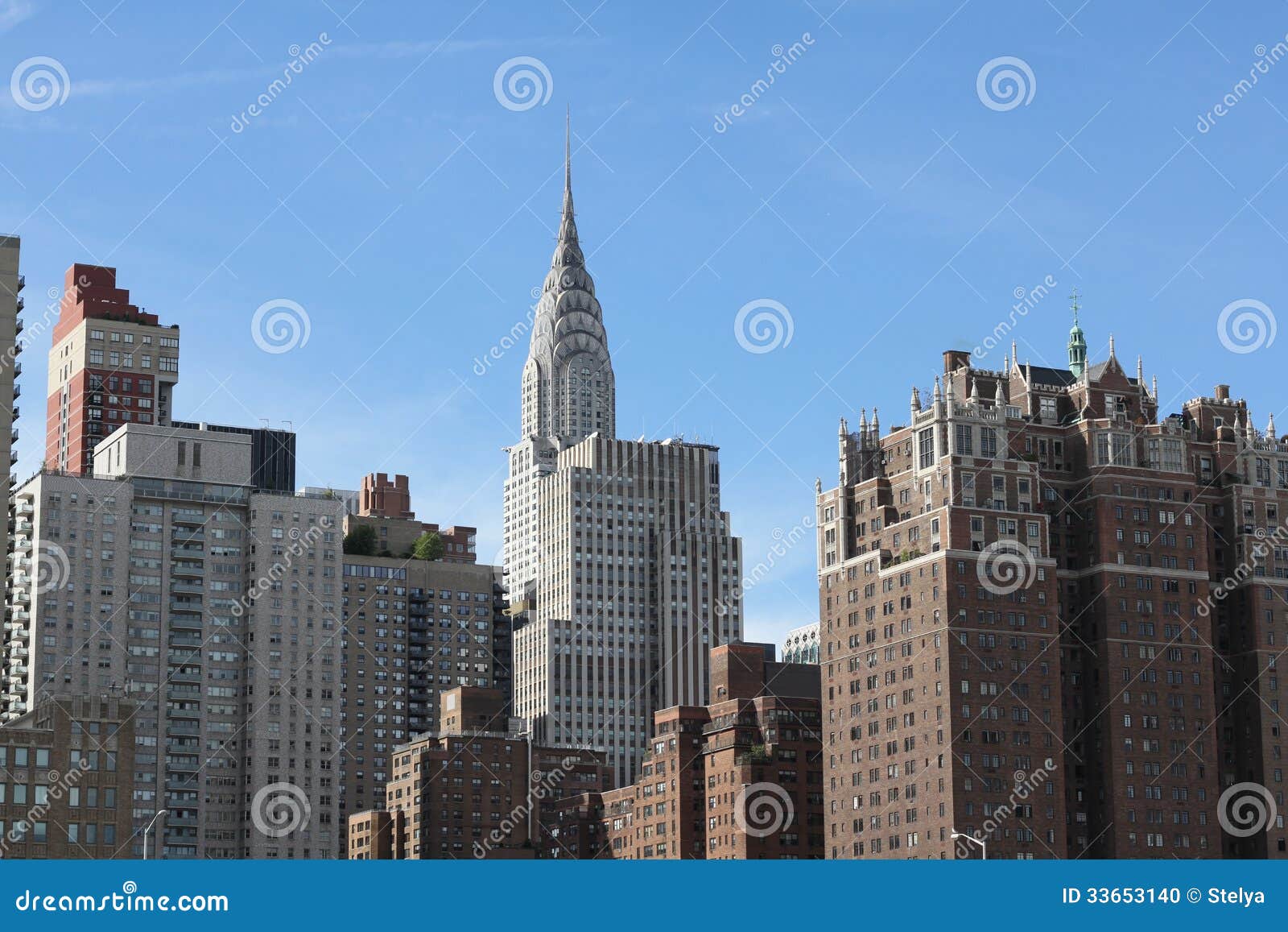 Chrysler building skyline #4