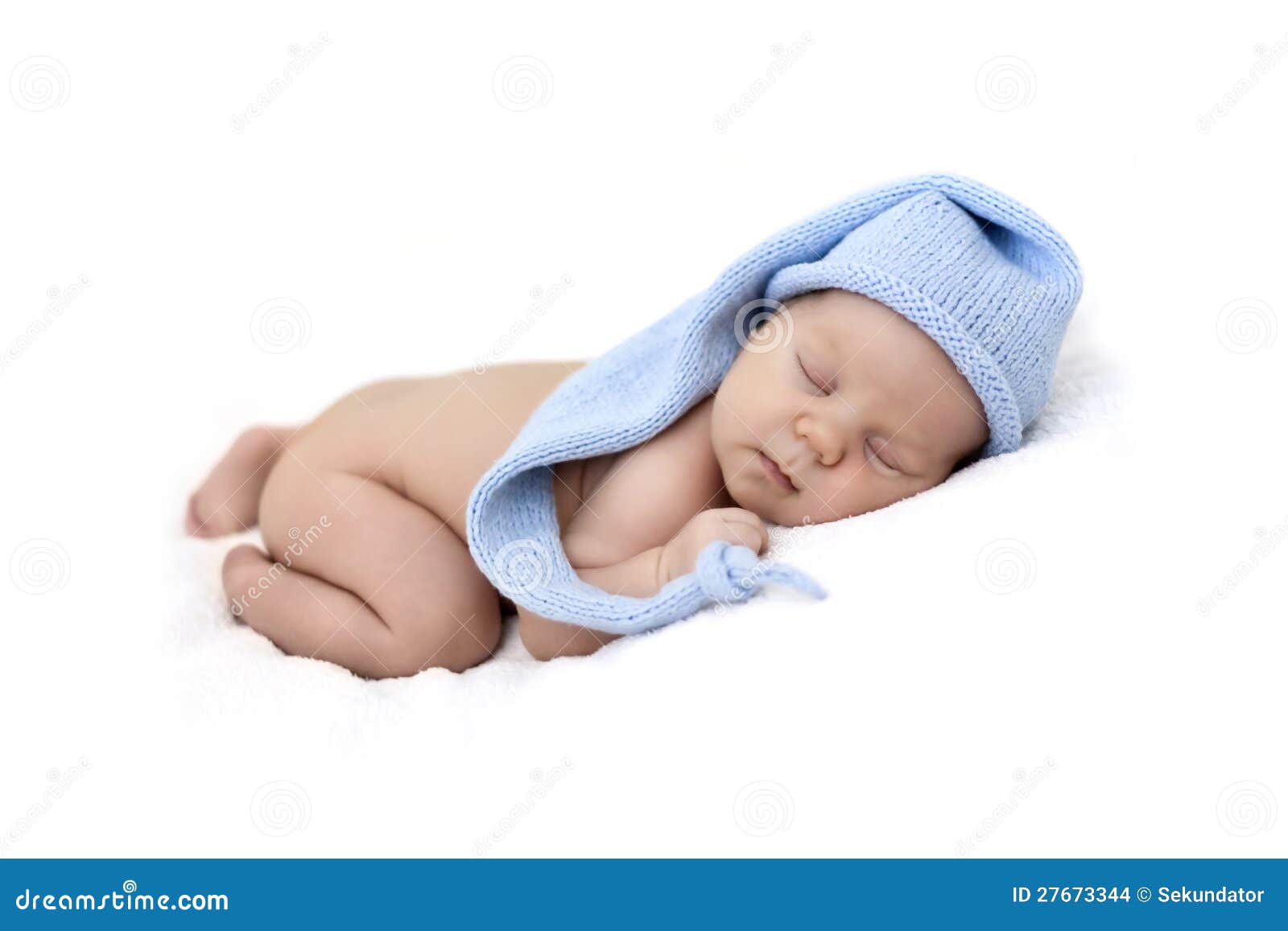 Newborn baby boy sleeping Newborn baby boy sleeping