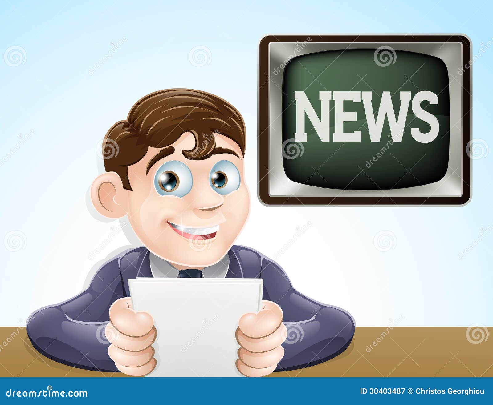 clipart newspaper reporter - photo #24