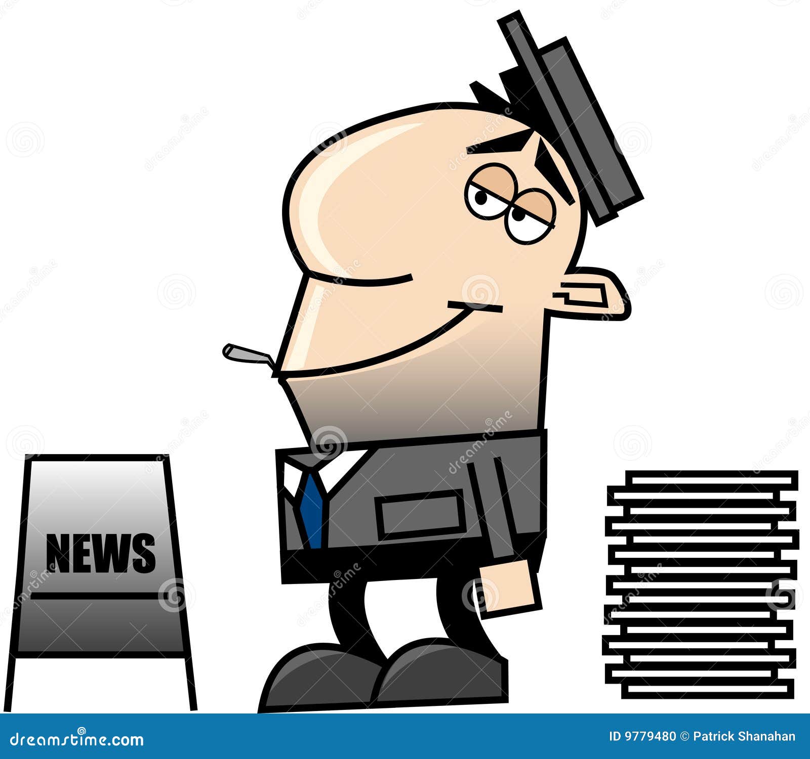 newspaper stand clipart - photo #3