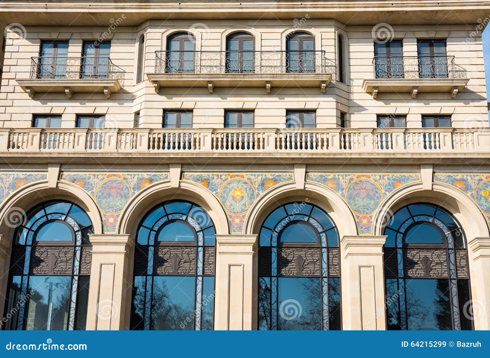Nice Modern Building Stock Photo - Image: 64215299