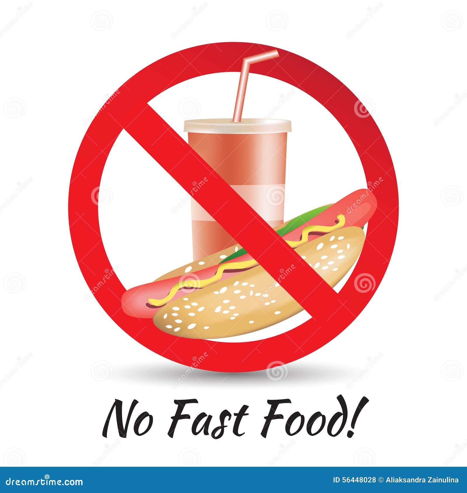 no fast food clipart - photo #43