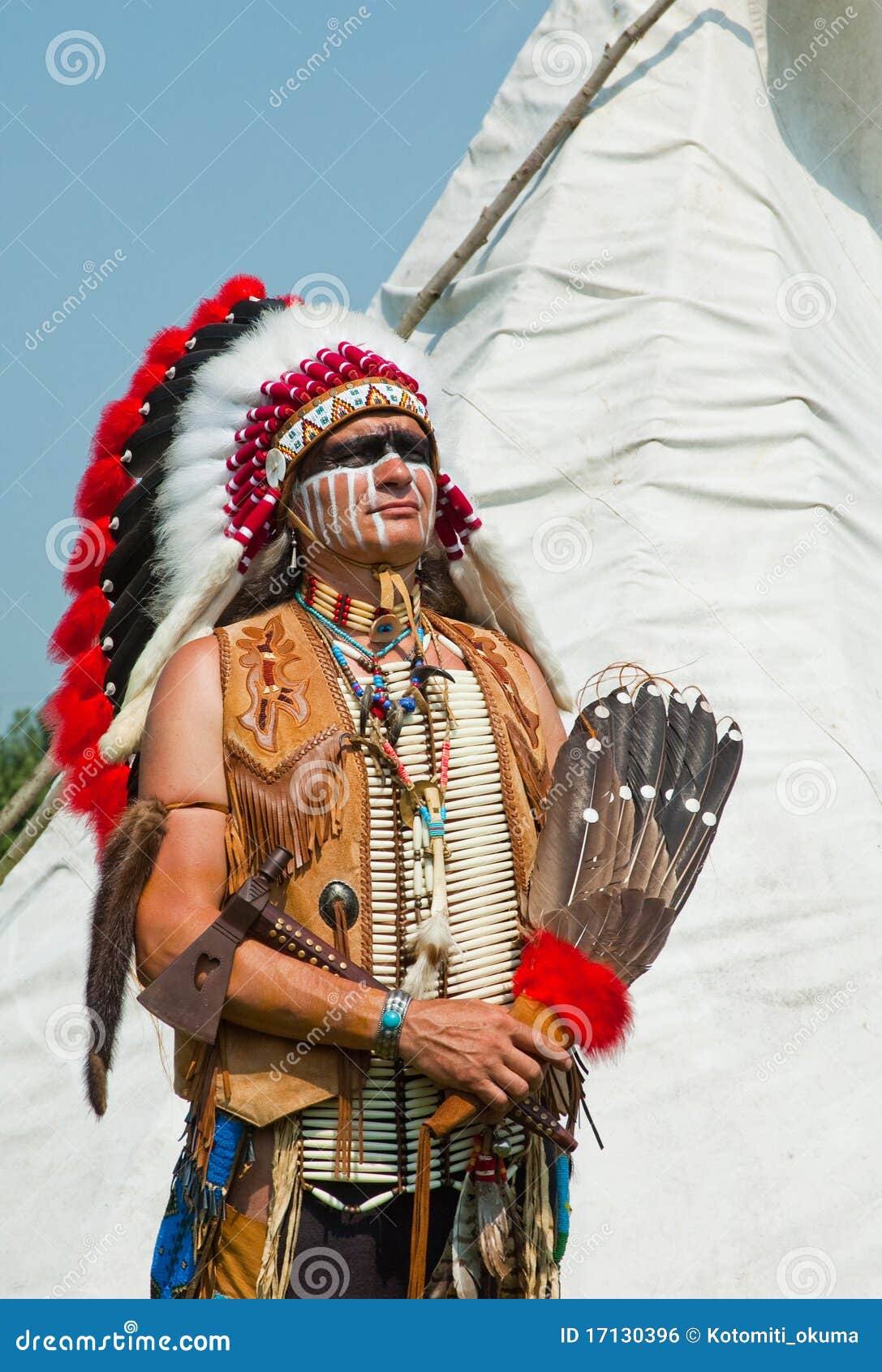 North American Indian Royalty Free Stock Image - Image: 17130396