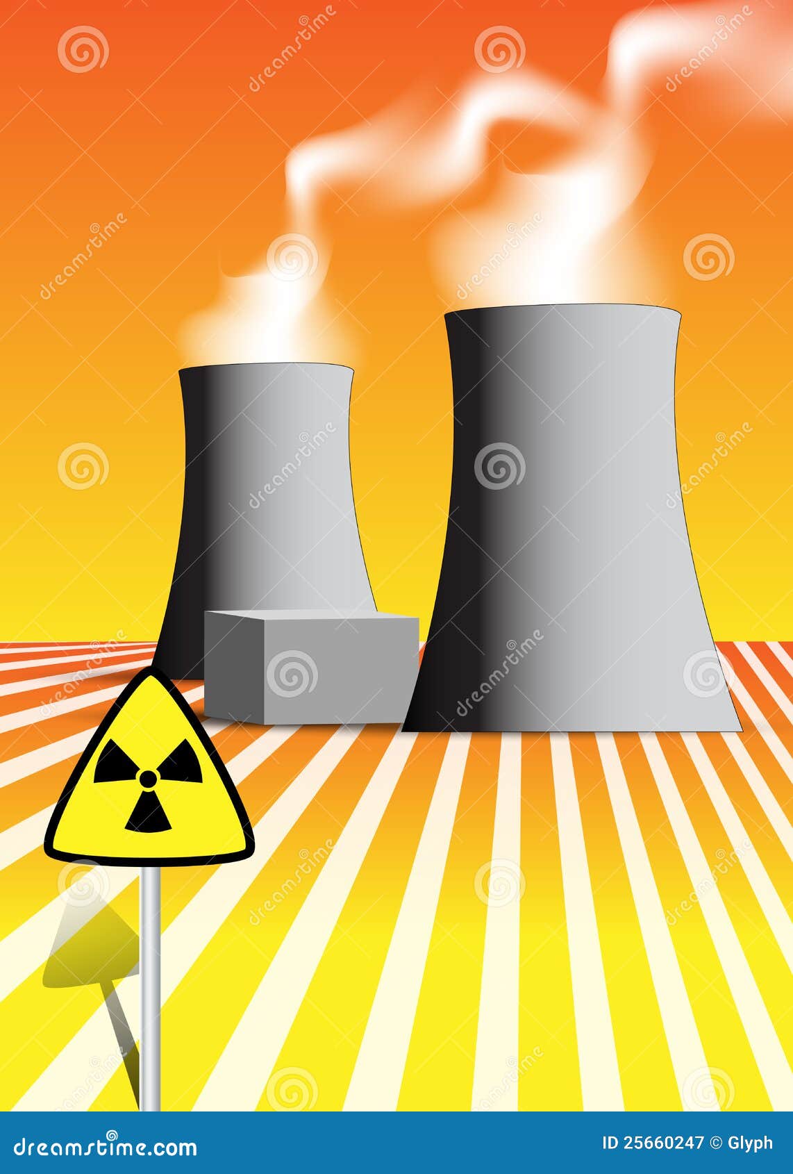 clipart of nuclear power plant - photo #22
