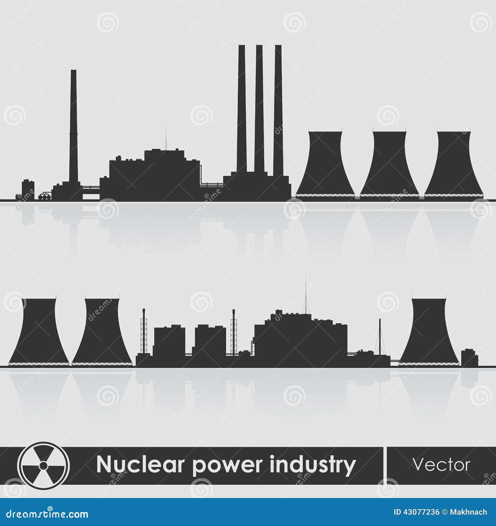 clipart of nuclear power plant - photo #31