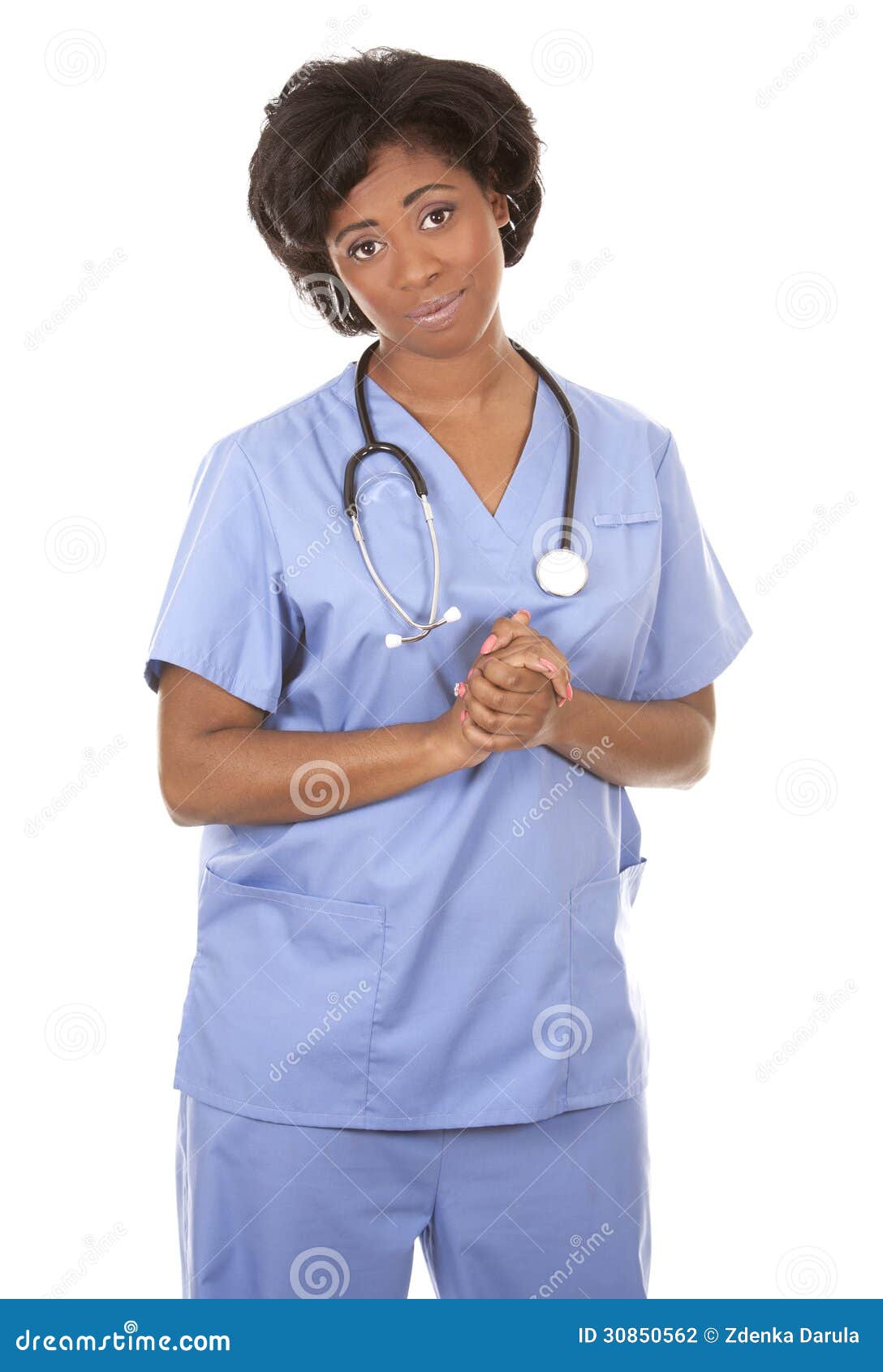 Nurse Giving Bad News Stock Photography Image 30850562