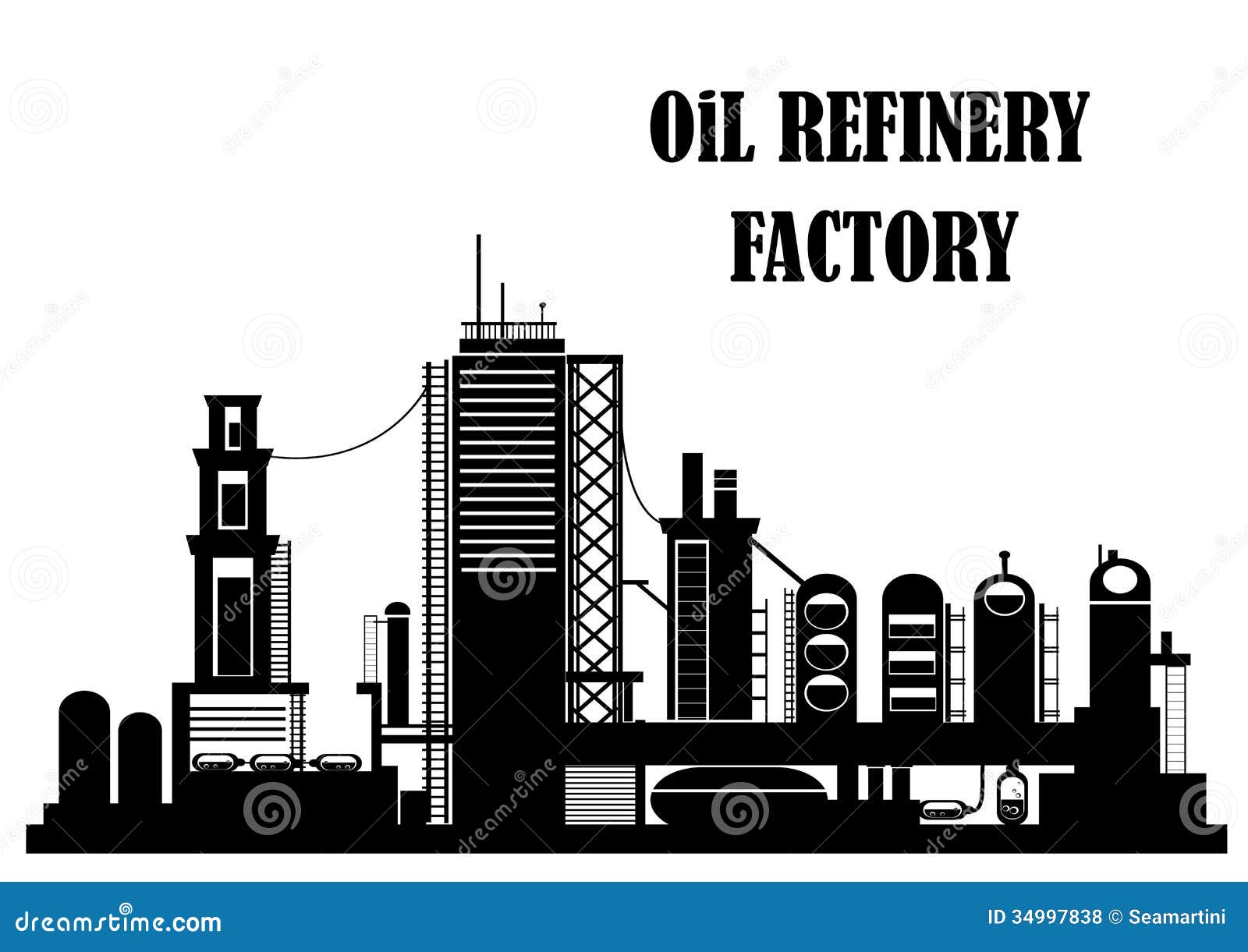 clipart oil refinery - photo #3