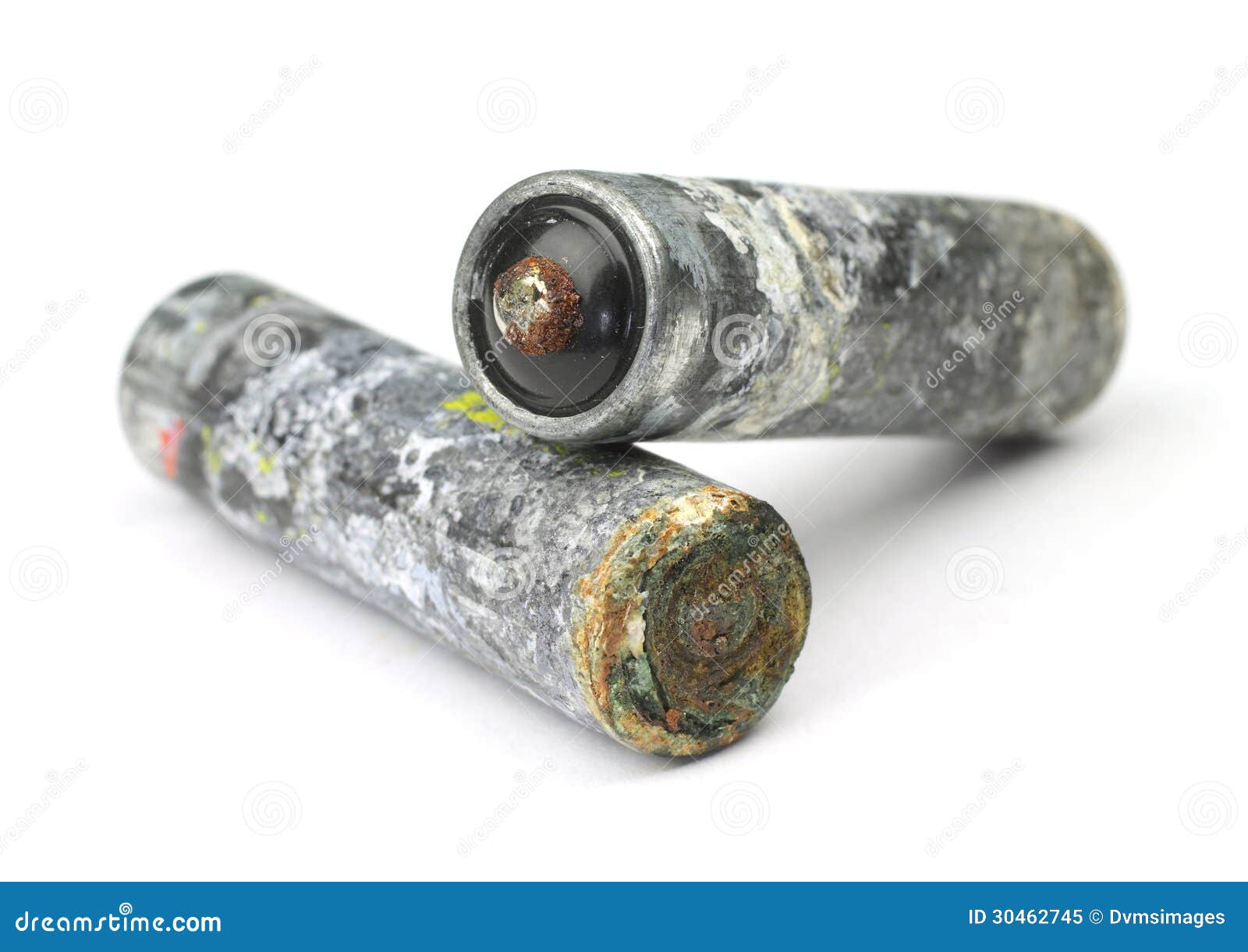 Old Batteries Royalty Free Stock Photo - Image: 30462745