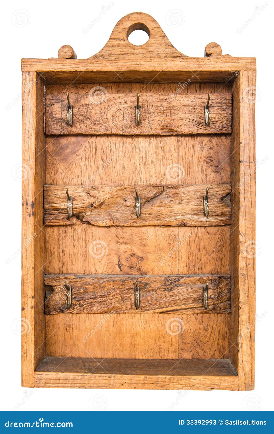 Wood Key Holder Box