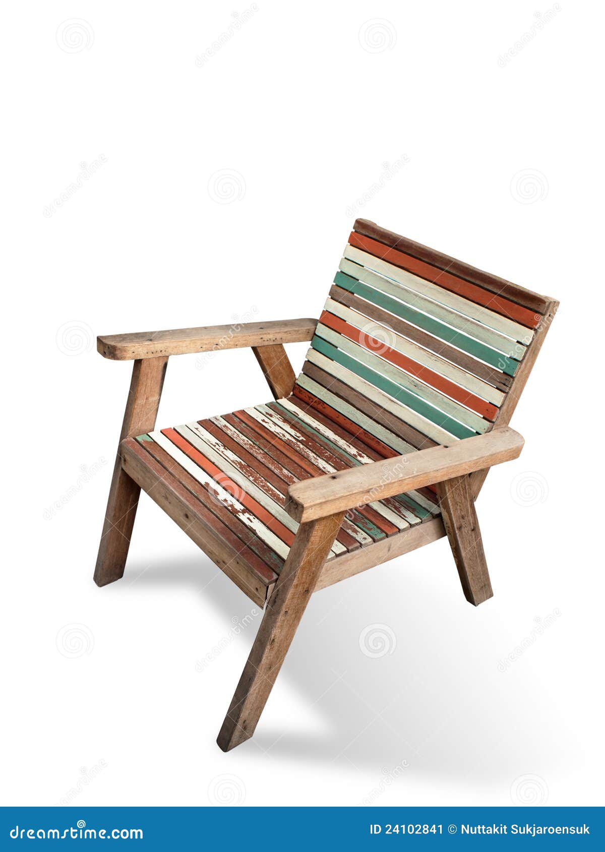 Wood Arm Chair