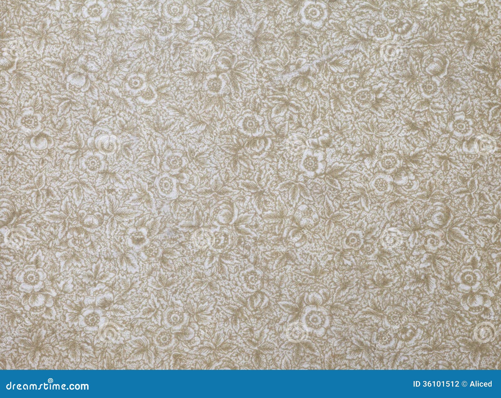 Old Decorative Print Background Stock Photography - Image 