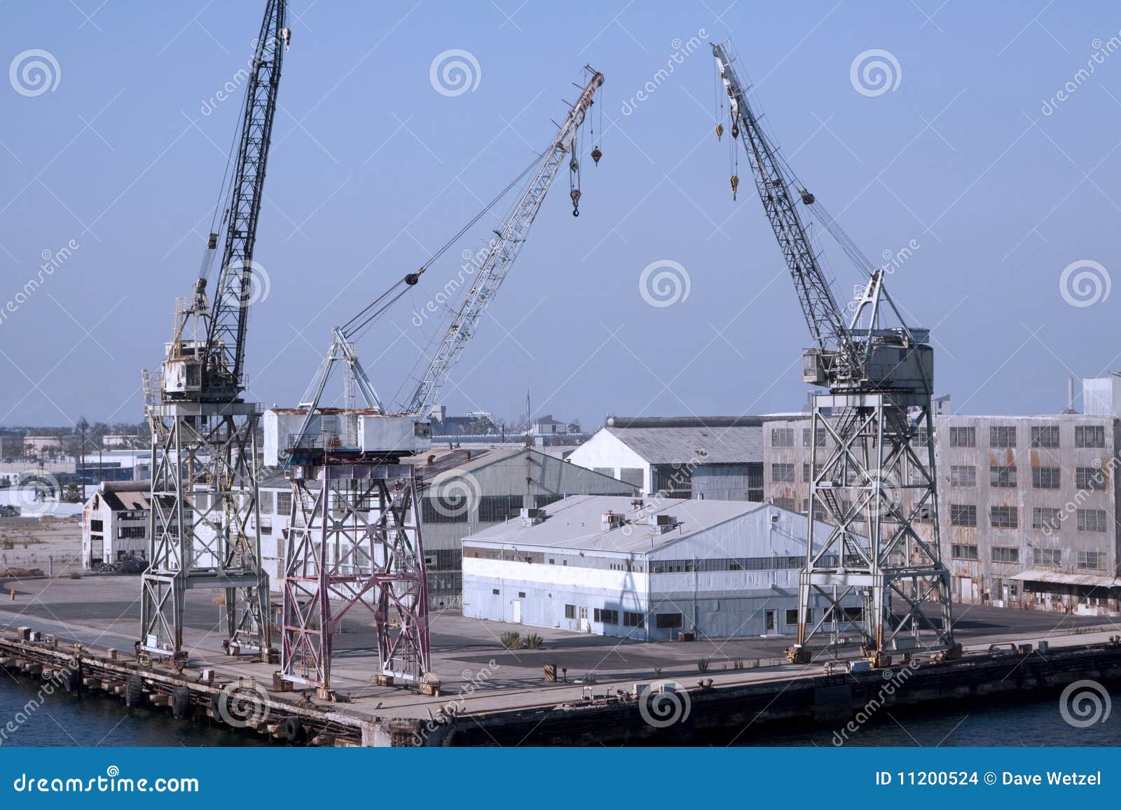 Old Fashion Cranes For Loading Ships Stock Images Image 11200524