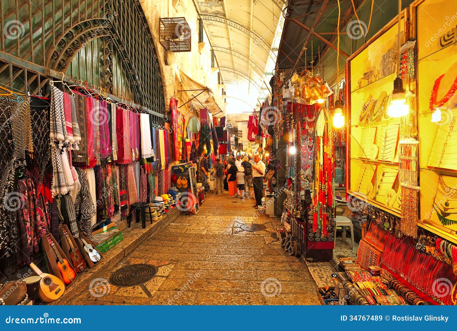 Old Market In Jerusalem. Editorial Stock Image - Image: 34767489