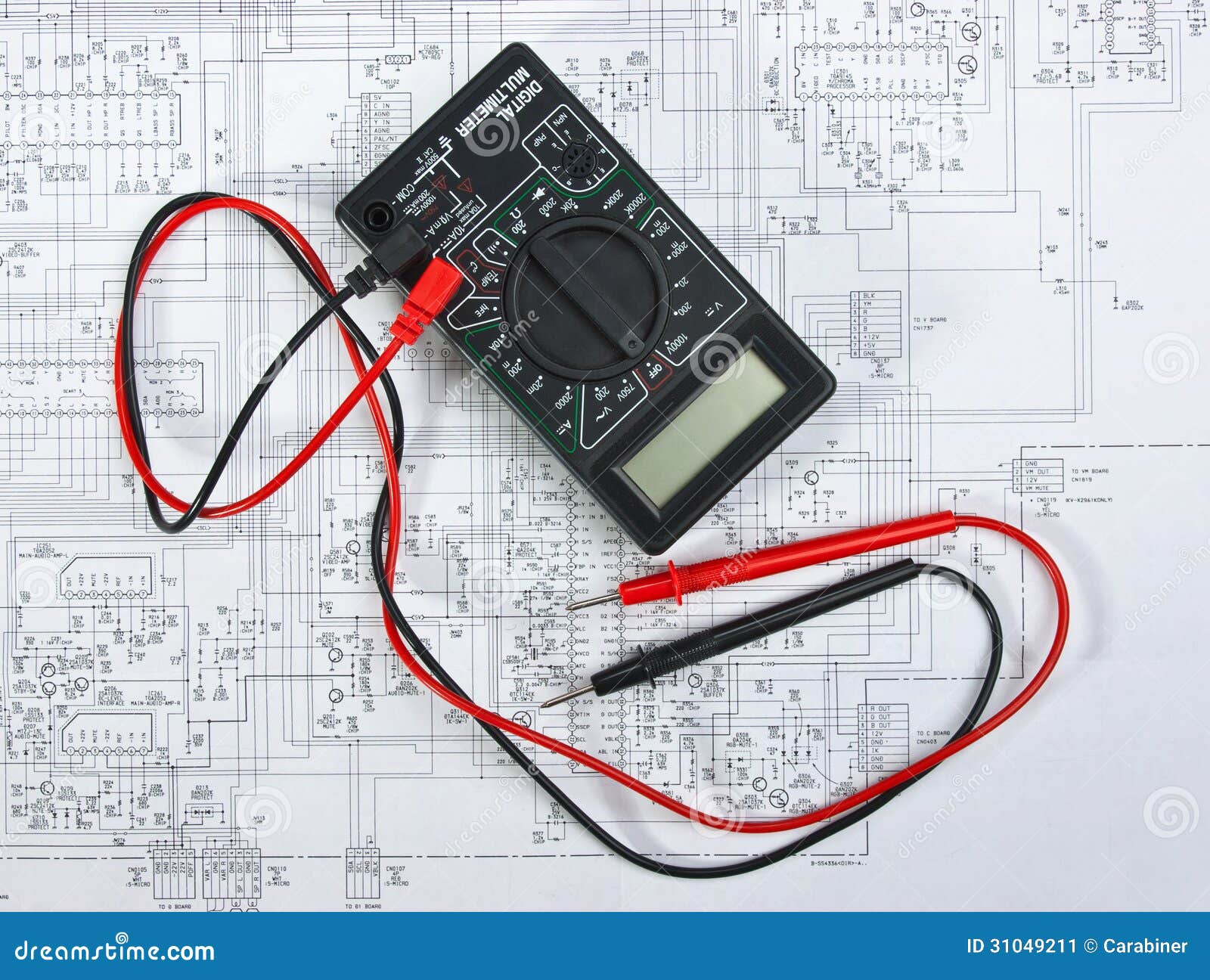 Old Multimeter Stock Image - Image: 31049211