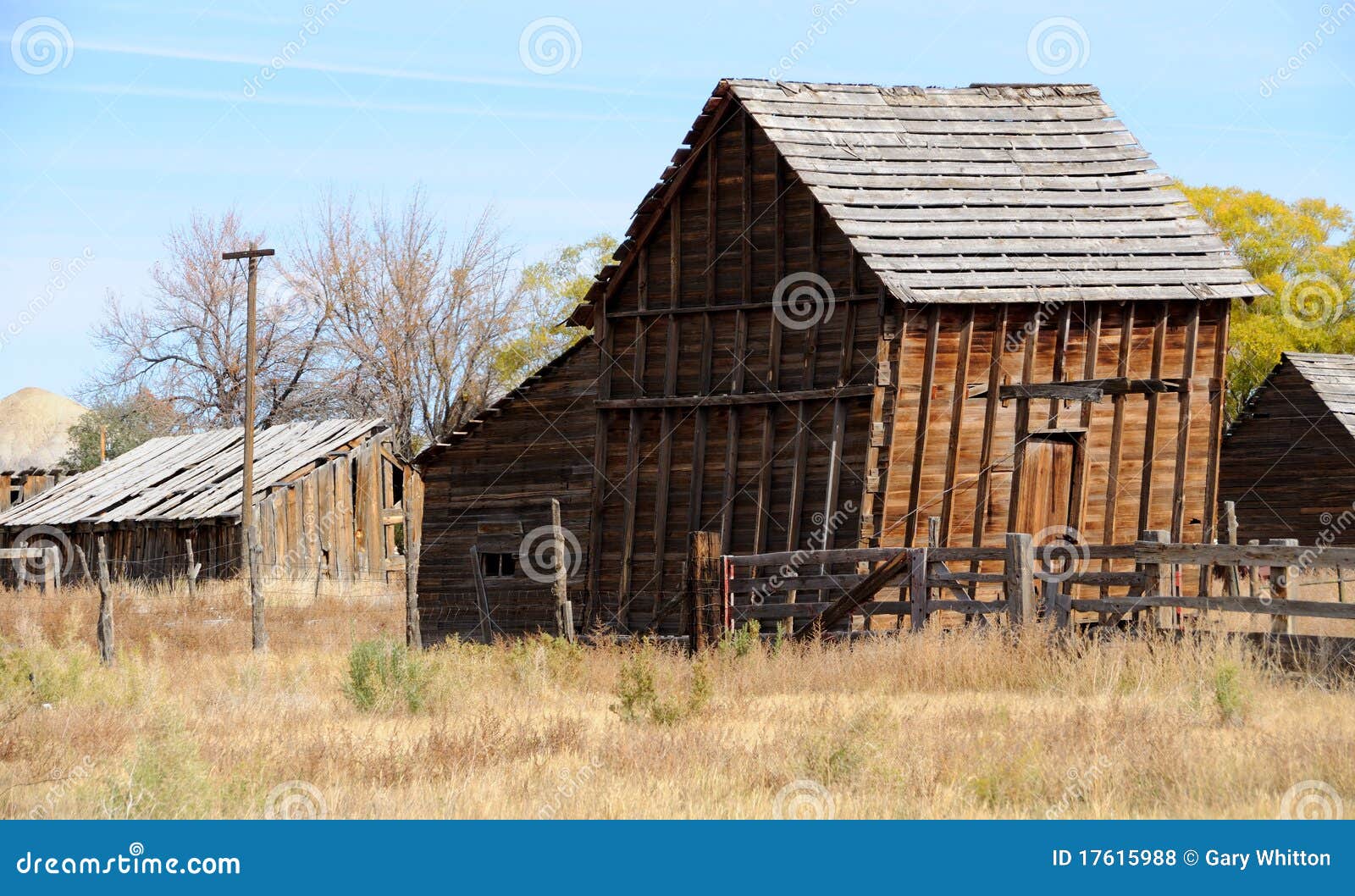 Old Shed In Farming Community Royalty Free Stock Photos - Image 