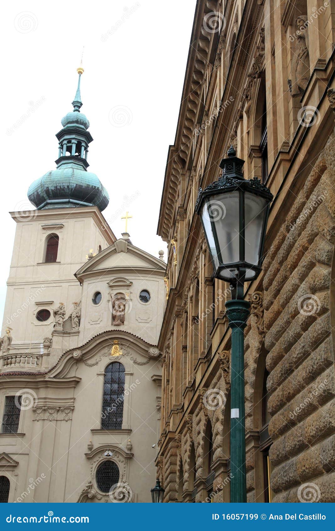 Baroque church in Old town, Sta...
