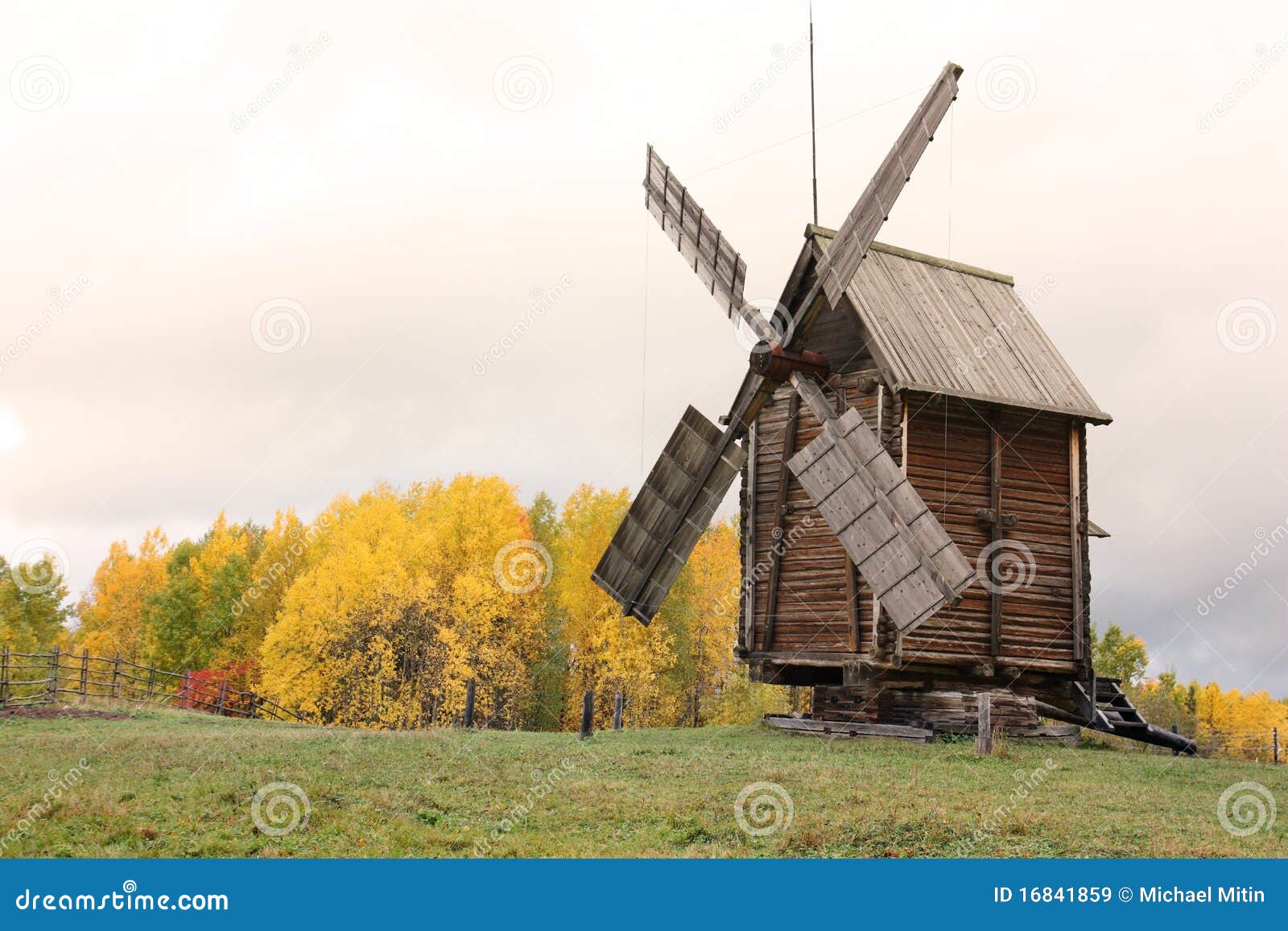 Old Windmill Royalty Free Stock Images - Image: 16841859