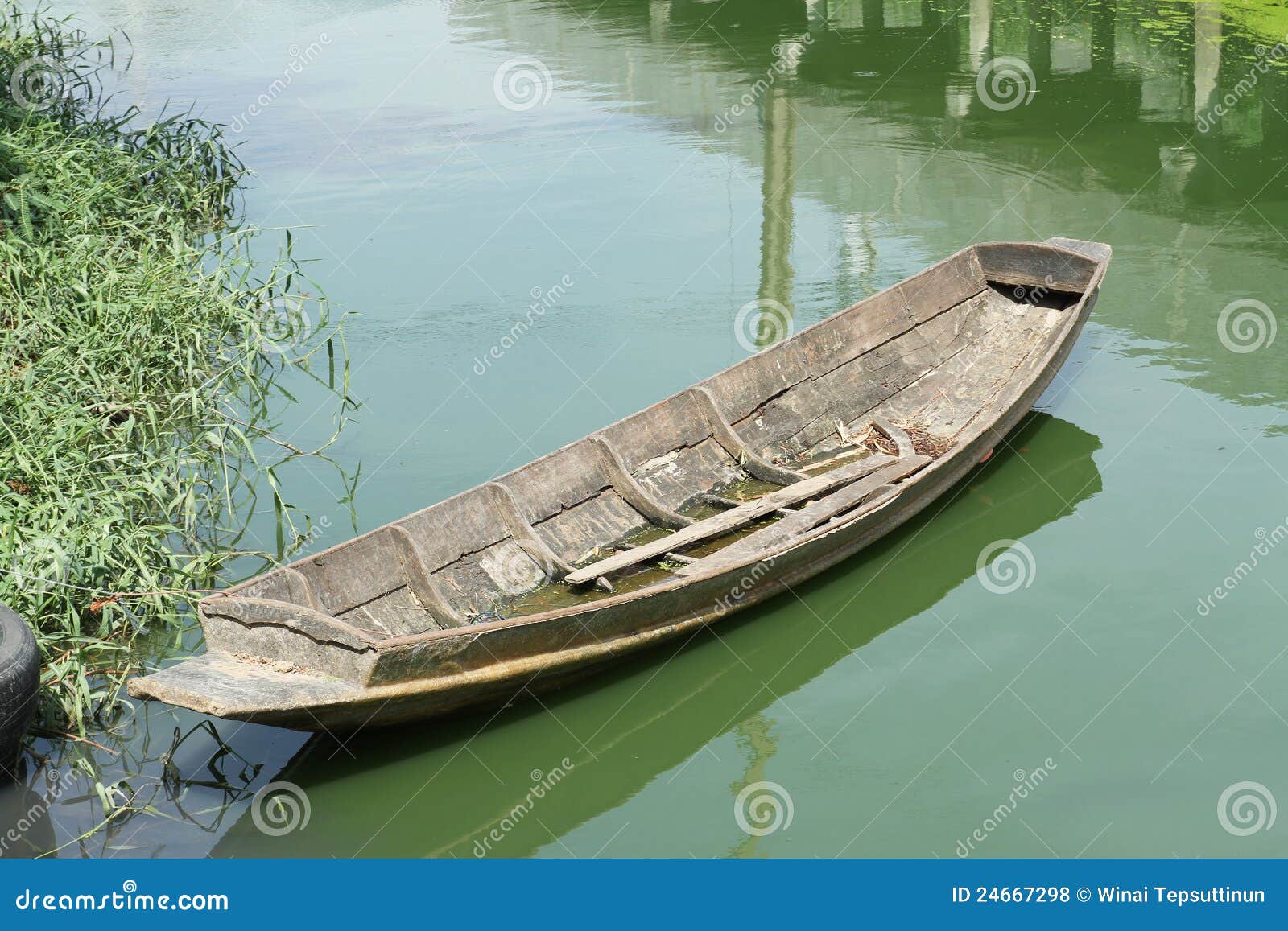 Old Wooden Boat Royalty Free Stock Photos - Image: 24667298