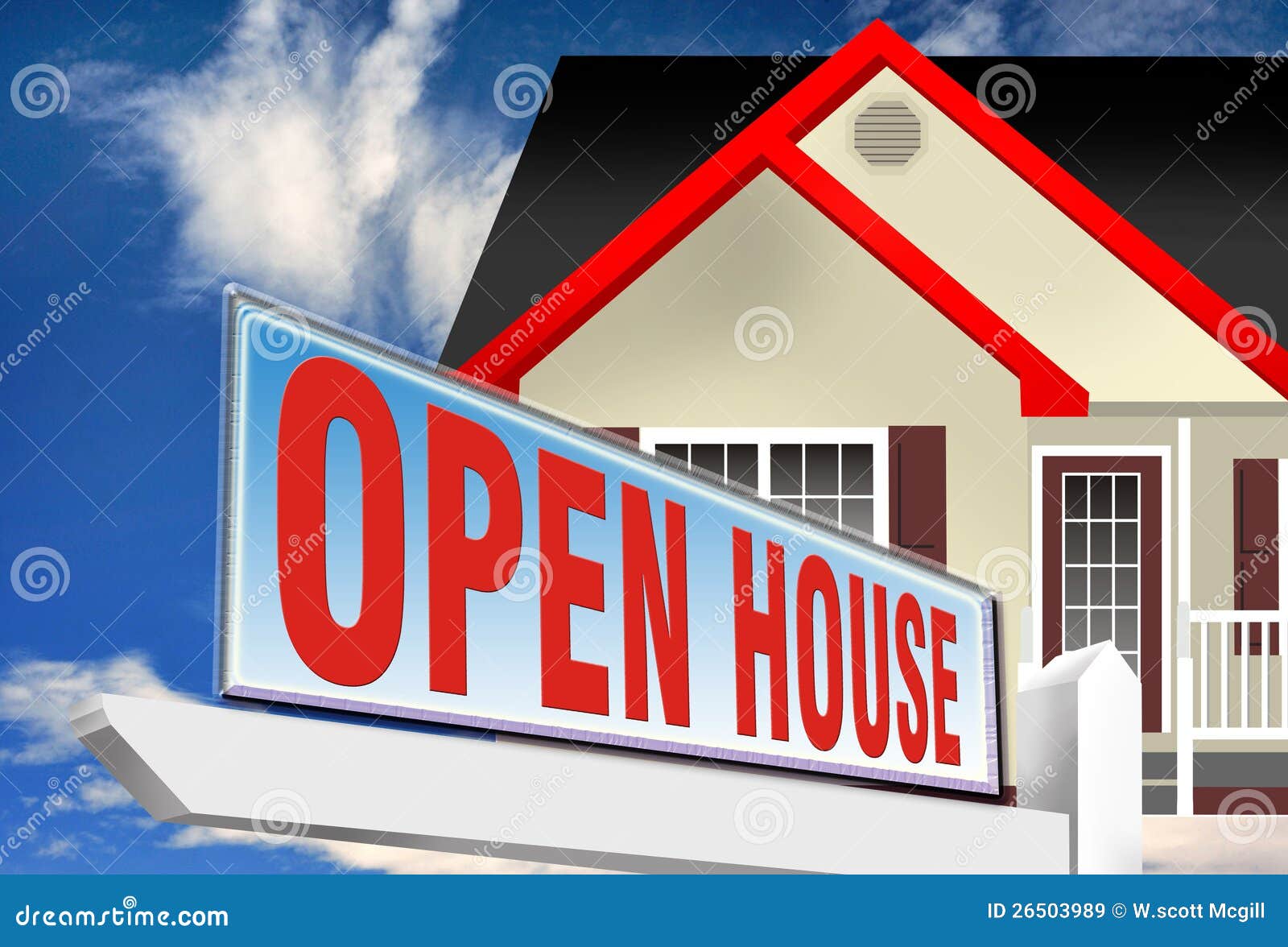 clip art open house sign - photo #37