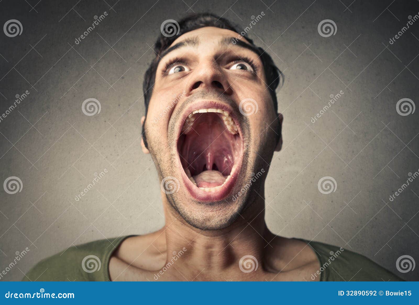 Man With Open Mouth 115