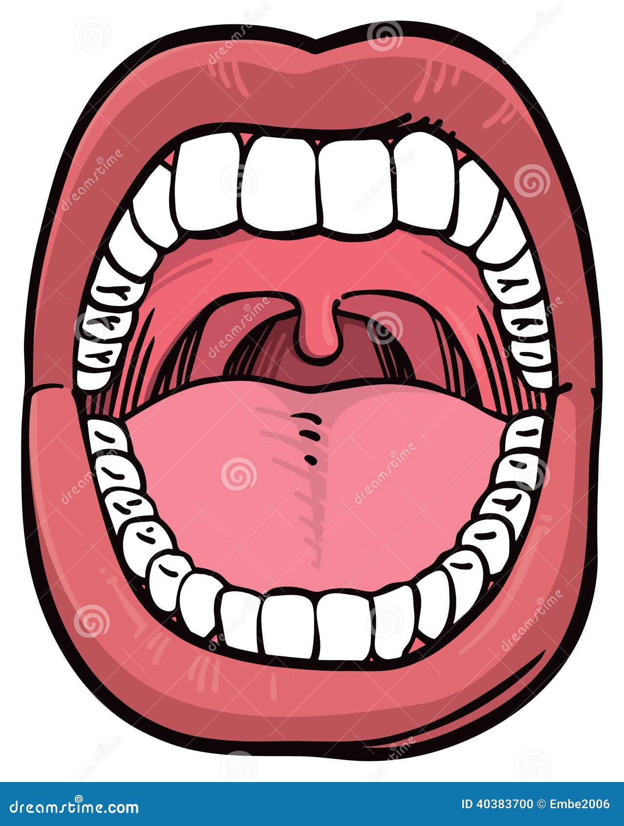 Open Mouth Teeth 81