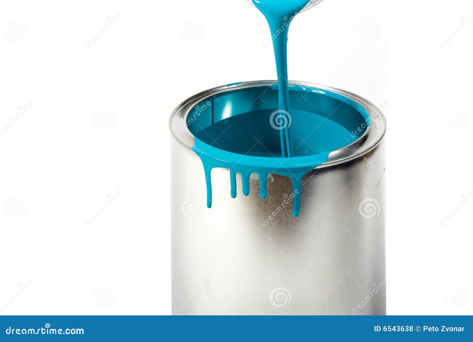 Opened Paint Bucket With Dripping Royalty Free Stock Photos  Image 