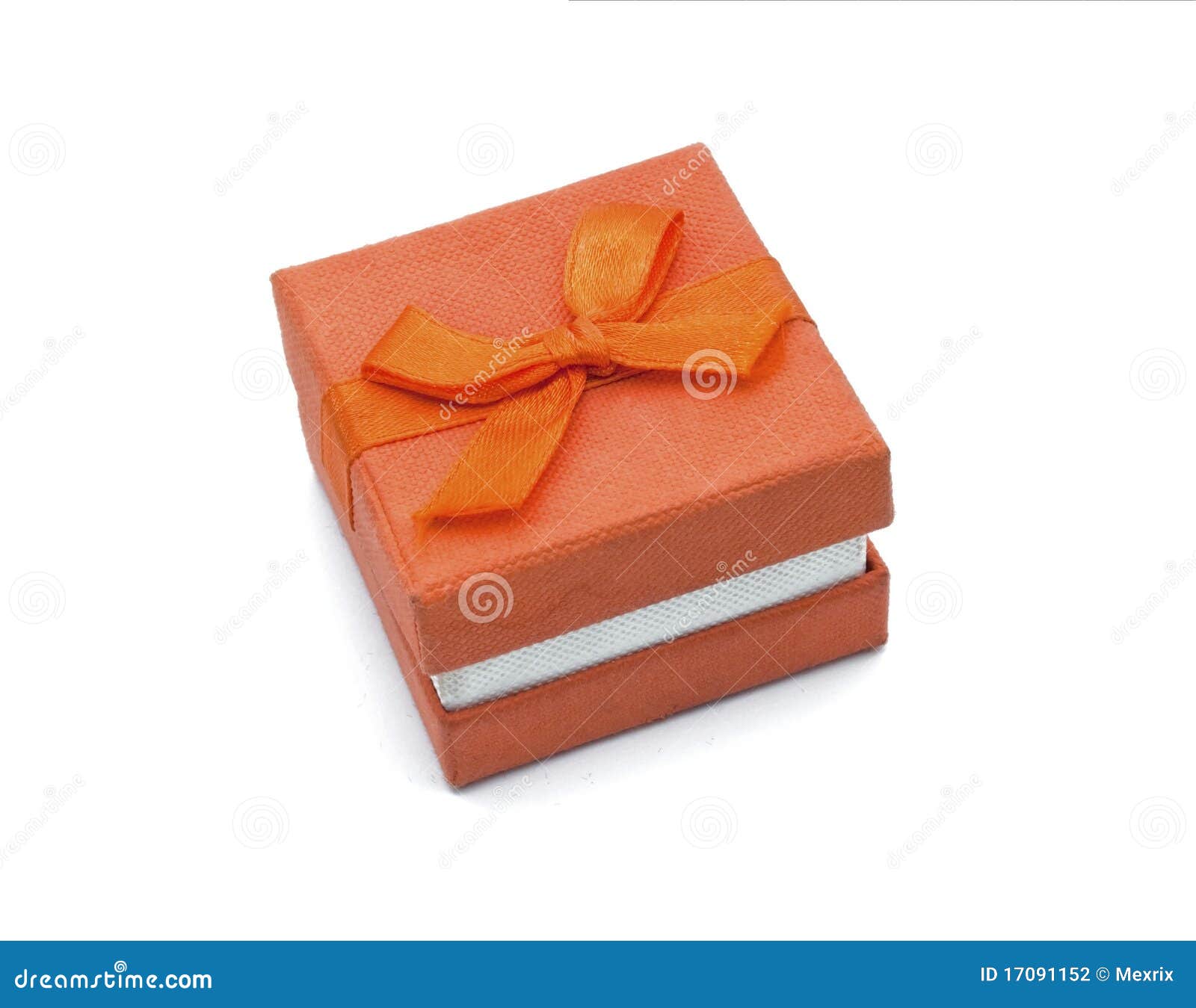 Orange Gift Box Stock Photography - Image: 17091152