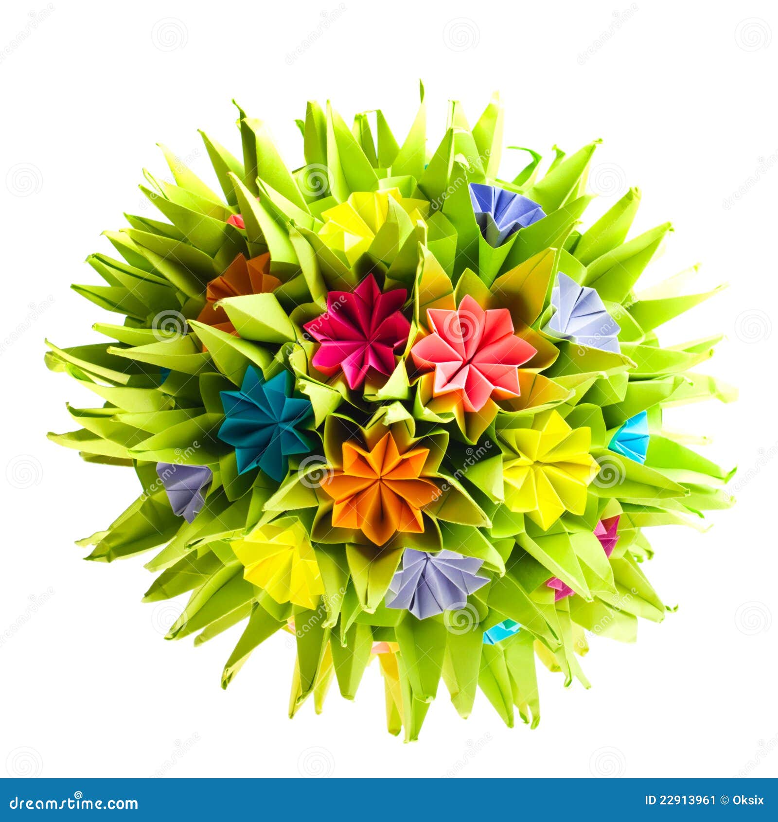 Bild: origami Blume Kusudama regenbogen Origami Stockbild kusudama 22913961 Bild: origami Blume Kusudama regenbogen Origami Stockbild kusudama 22913961