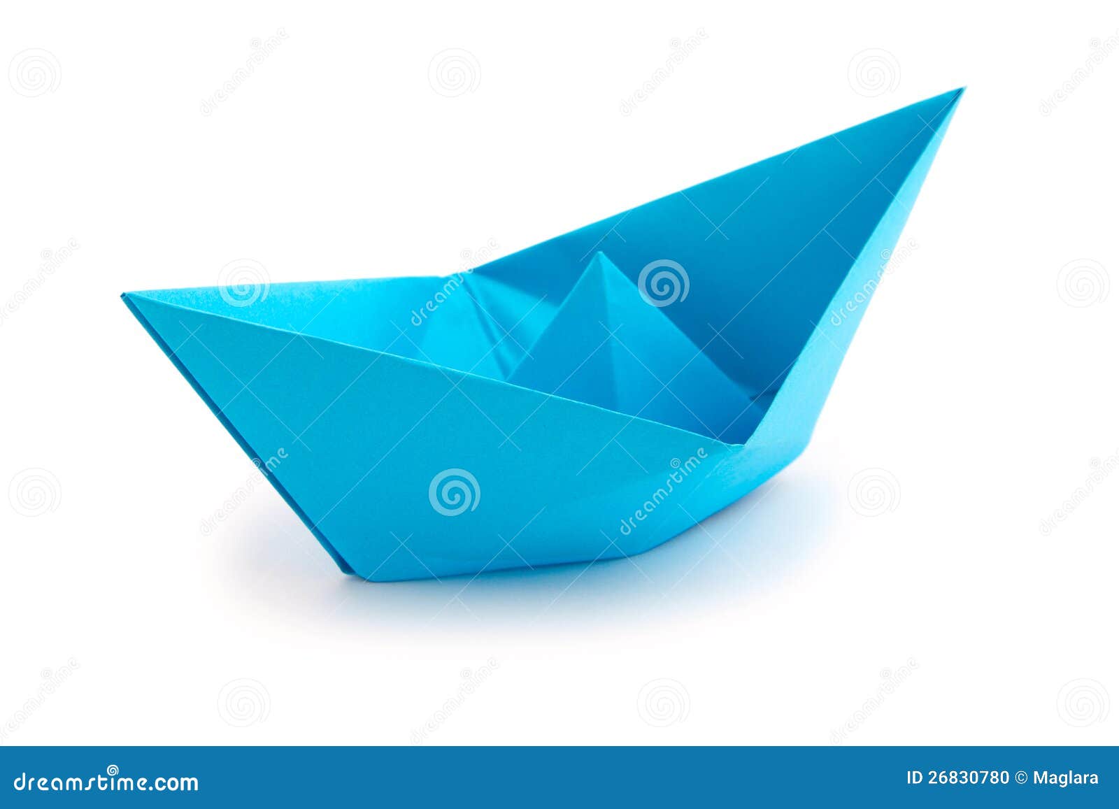 Origami Paper Boat Stock Photo - Image: 26830780