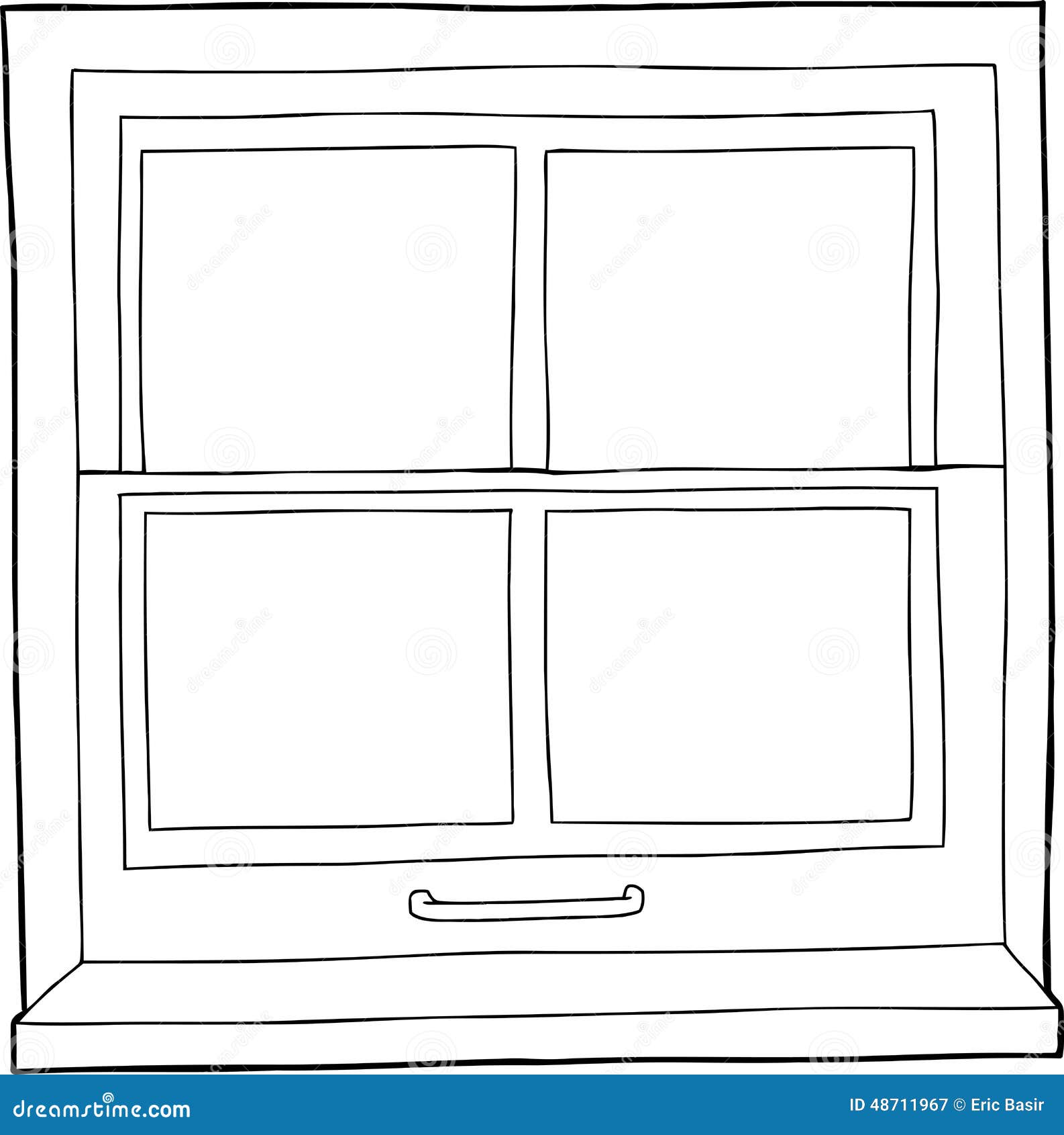 window clipart black and white - photo #16