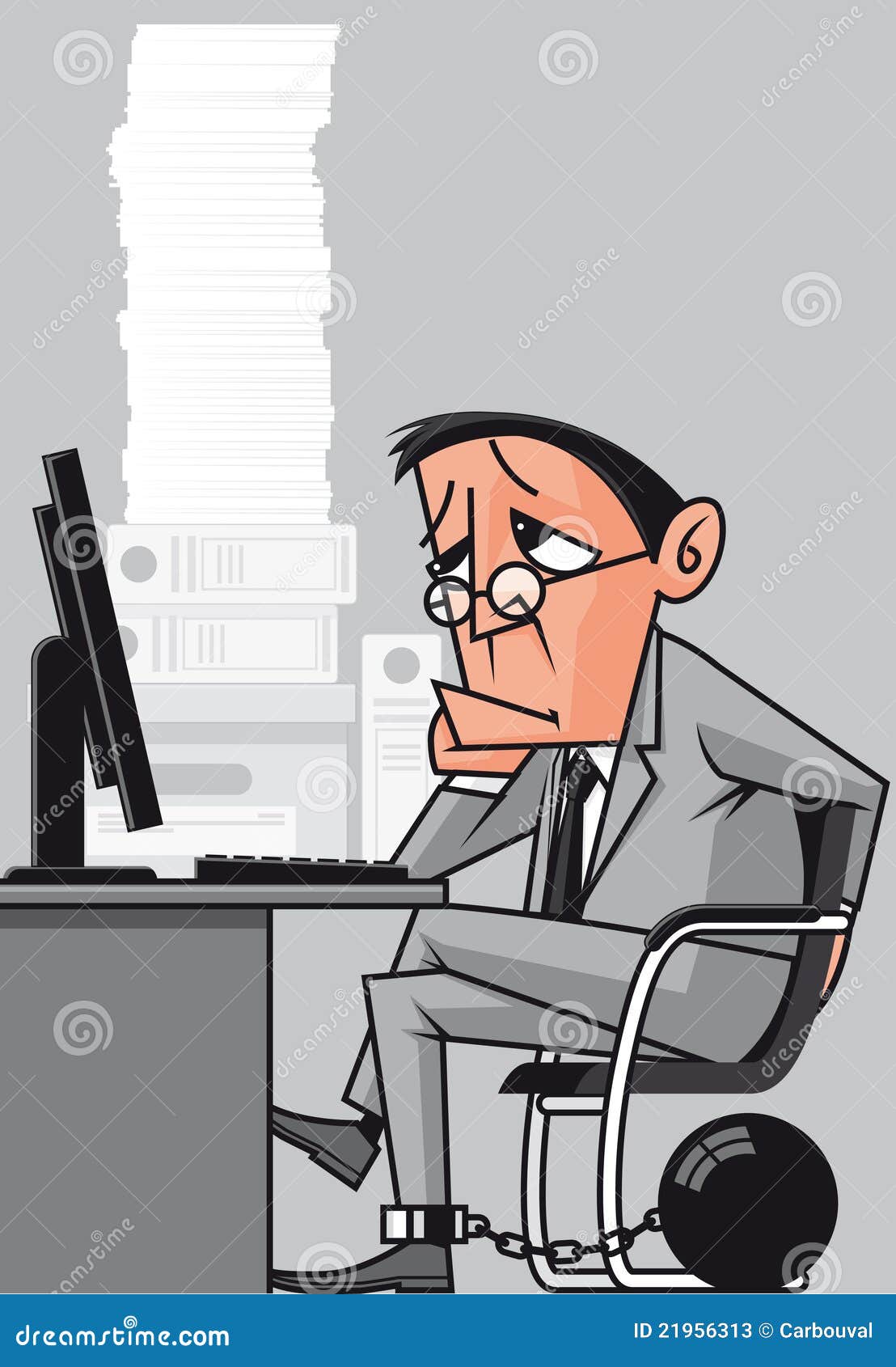 clipart overworked office worker - photo #26