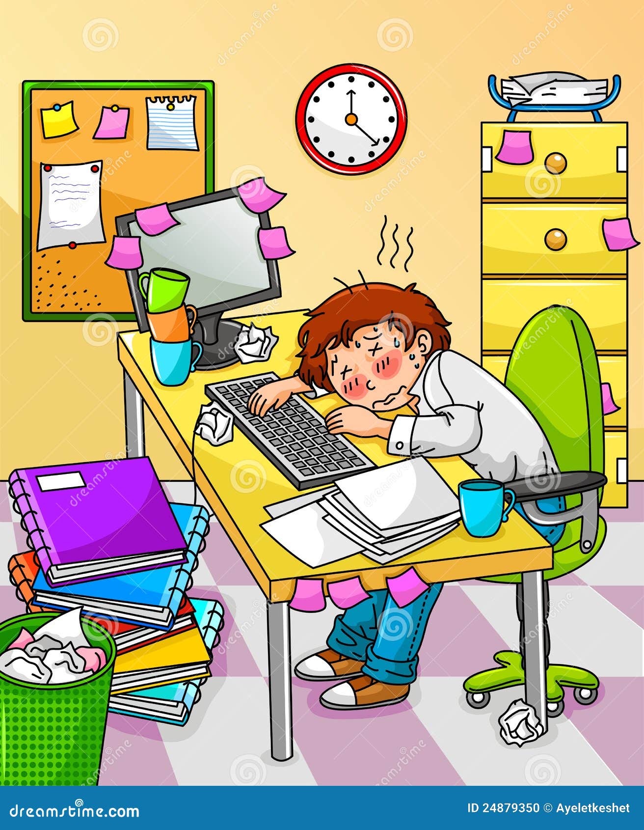 clipart overworked employees - photo #40