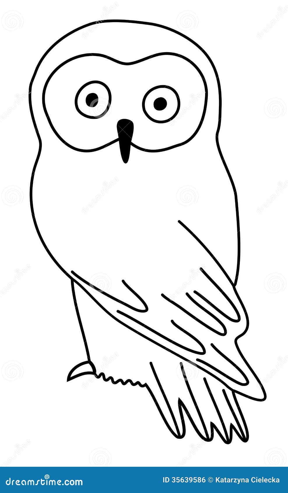 owl clipart black and white - photo #50
