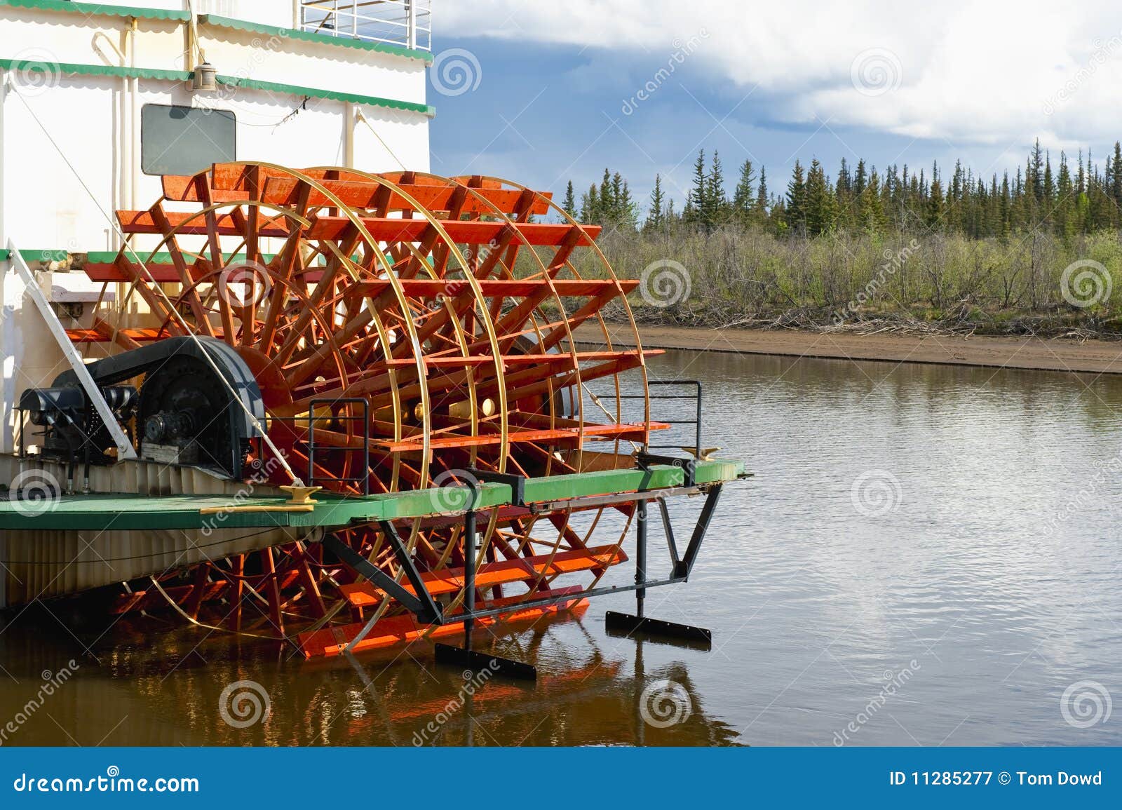 Paddle Wheel Boat Royalty Free Stock Photography - Image: 11285277