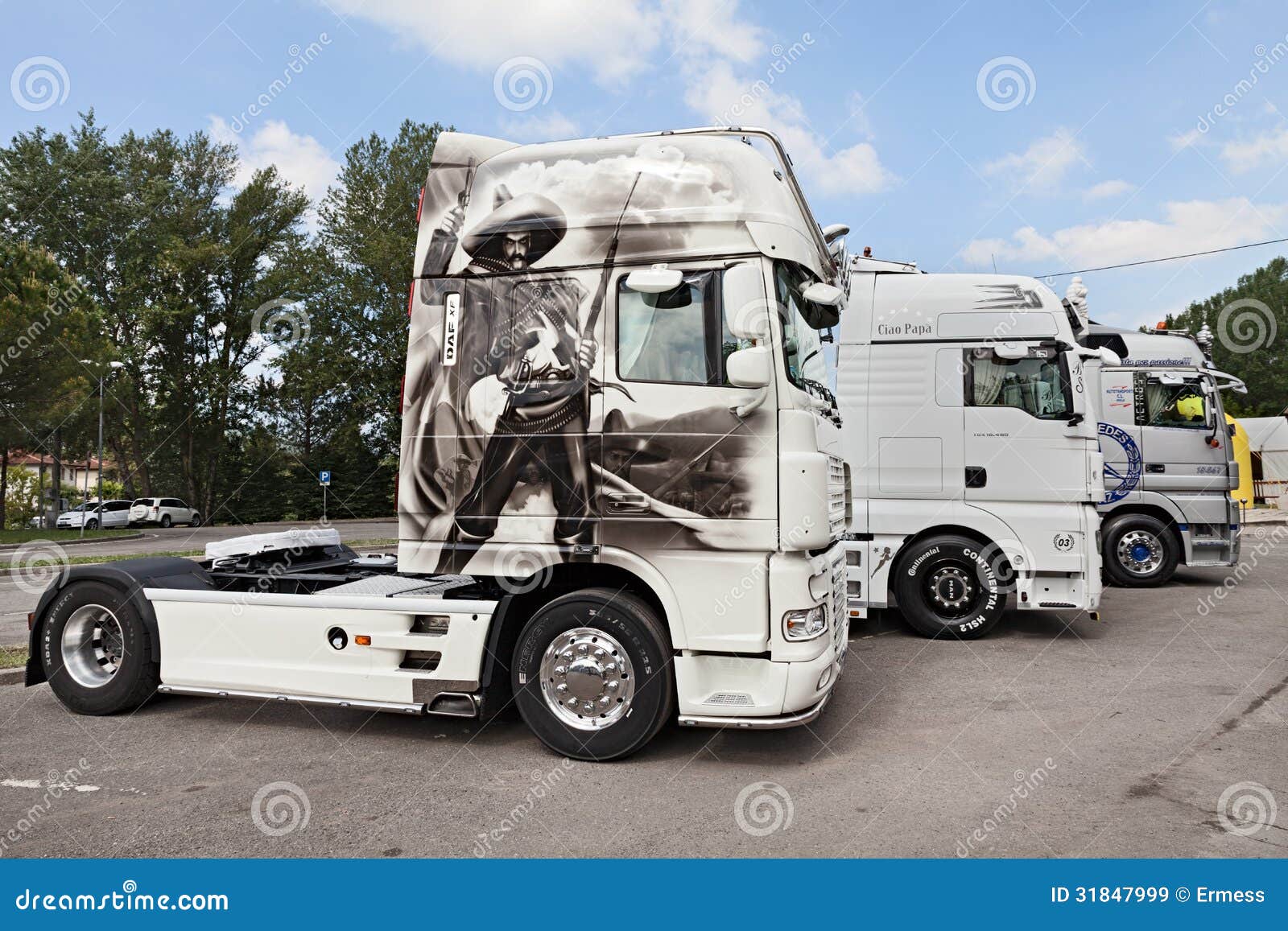  - painted-tractor-trailer-shiny-trucks-parked-truck-rally-rombo-rock-june-riolo-terme-ra-italy-31847999