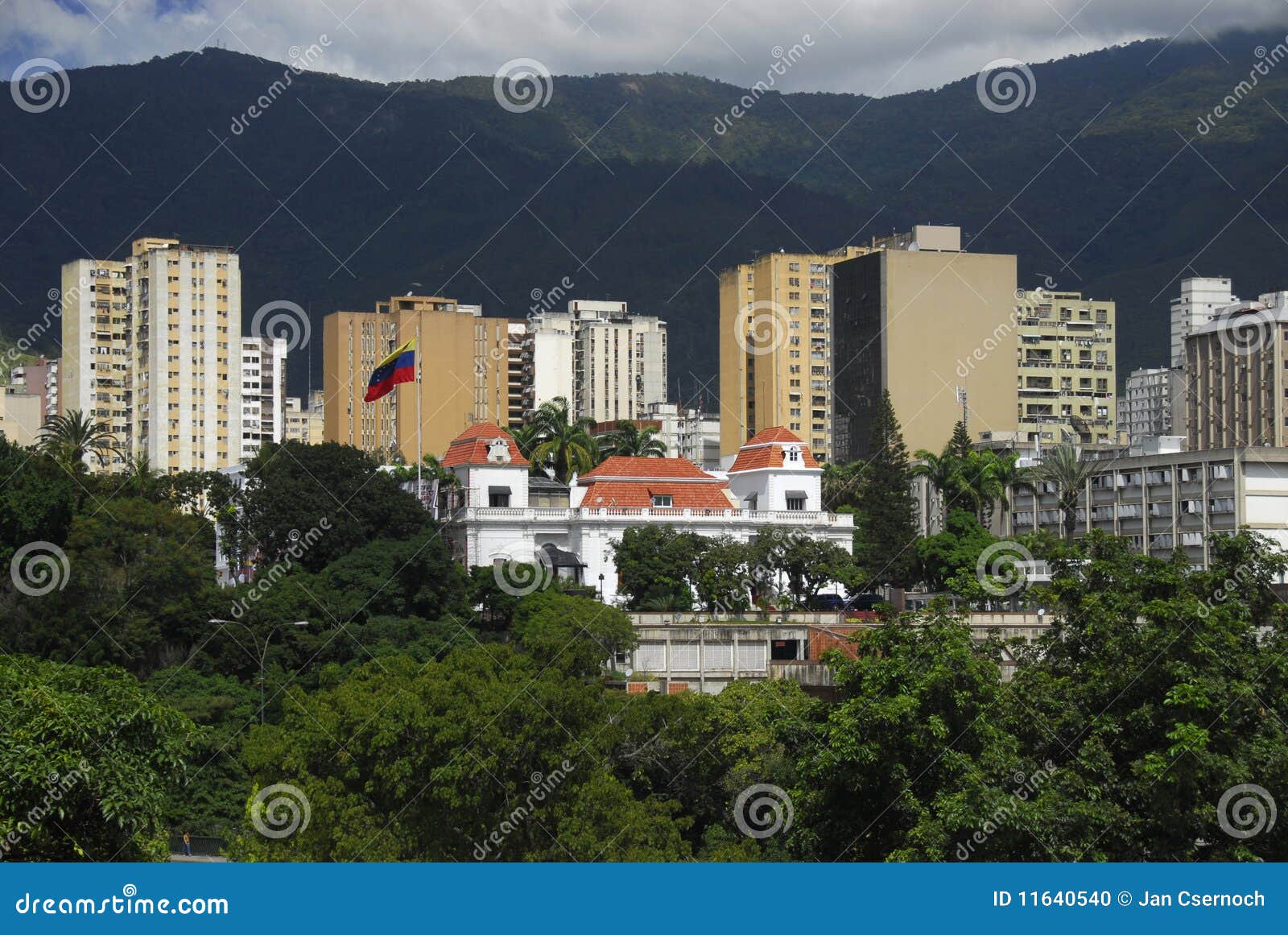 Miraflores Presidential Palace in CaracasVenezuela