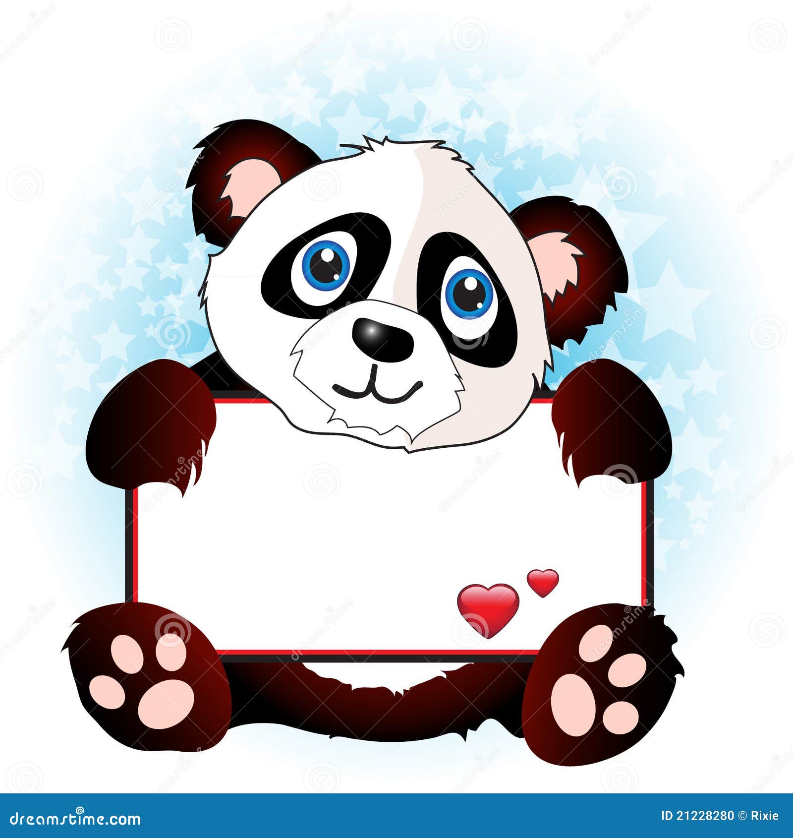 clipart panda banner - photo #4