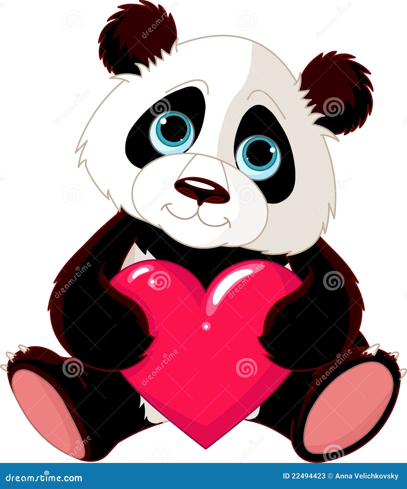 Dessin a Colorier Coeur D amour Résultats d AOL Image Search panda mignon avec le coeur