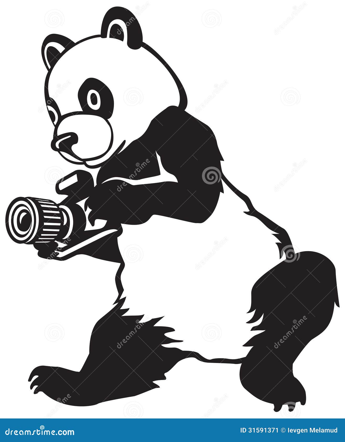 clipart panda camera - photo #19