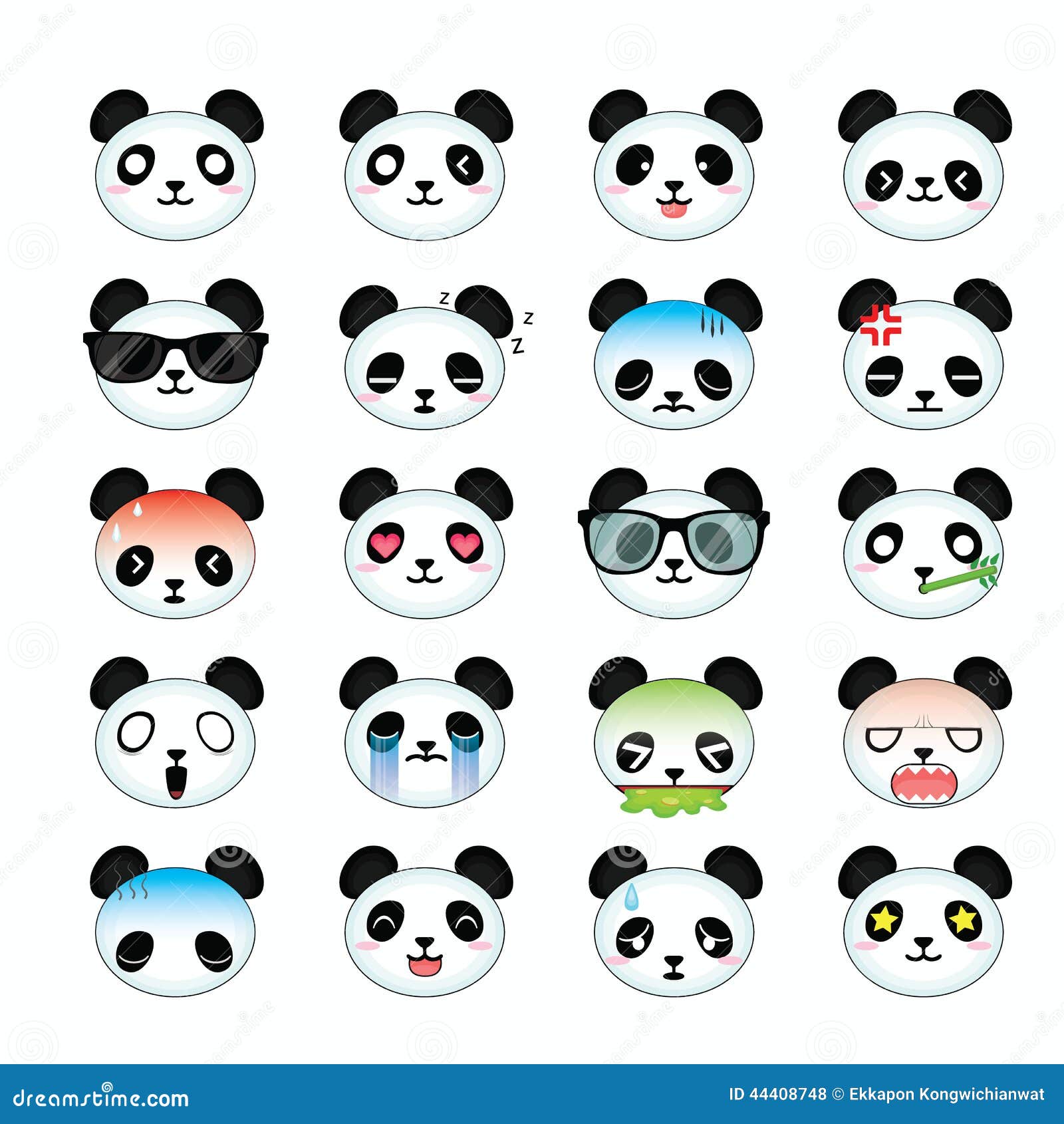 clipart panda smiley face - photo #43