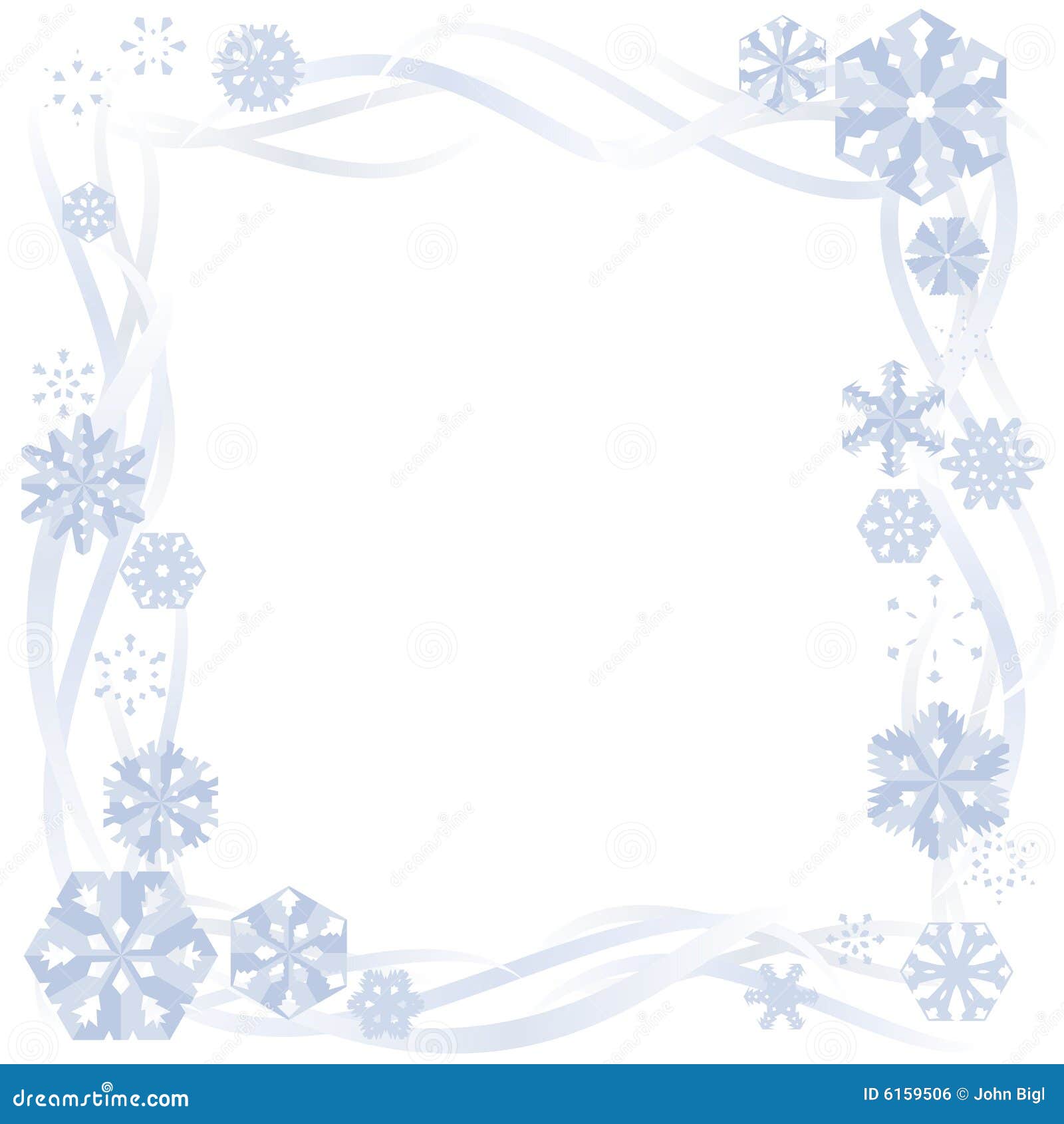 free snow clip art borders - photo #48