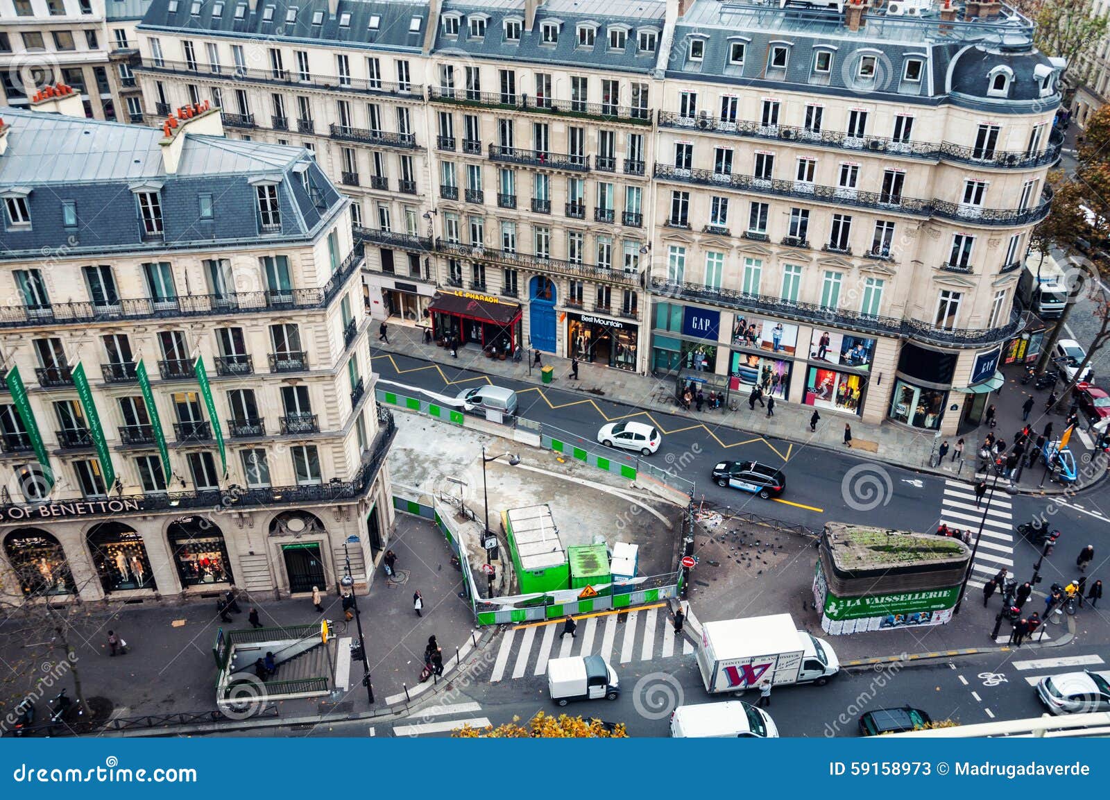 Paris, France City Center Editorial Stock Photo - Image: 59158973