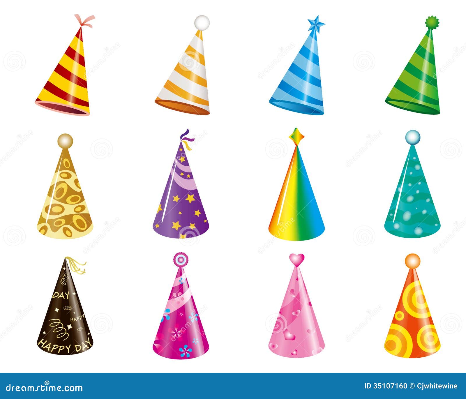 new years party hat clipart - photo #25