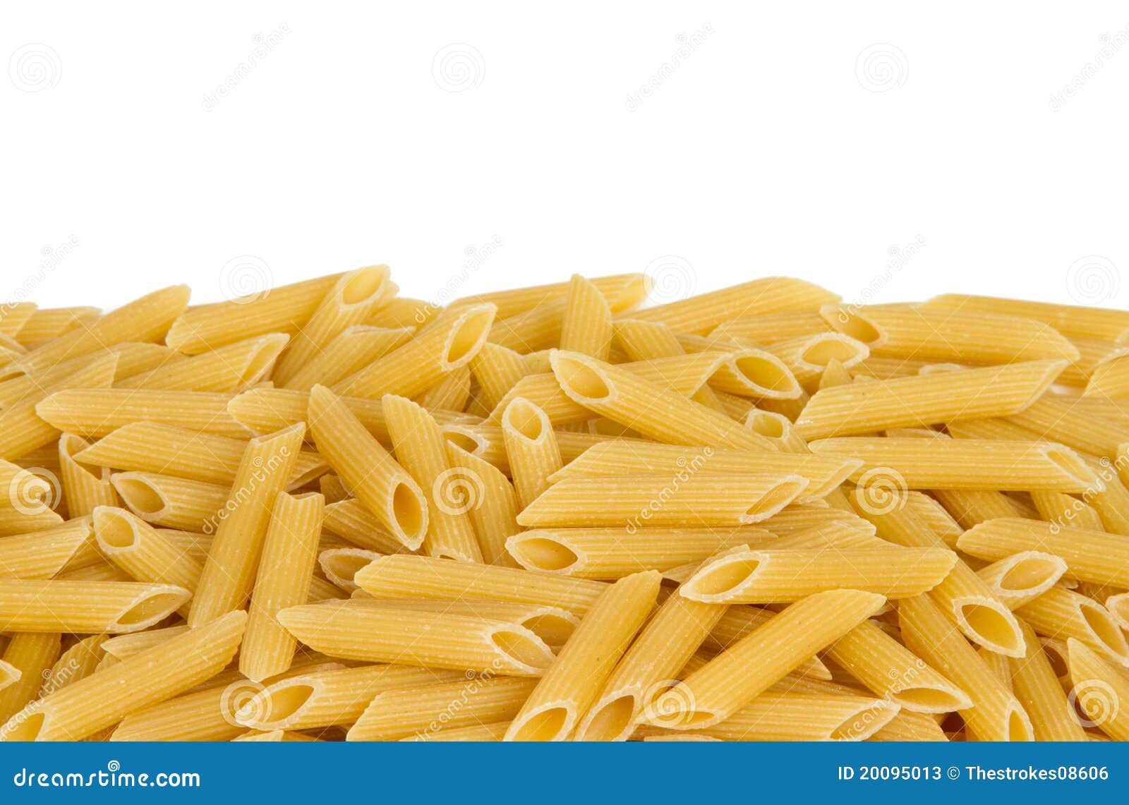 Pasta On White Background Stock Photos - Image: 20095013