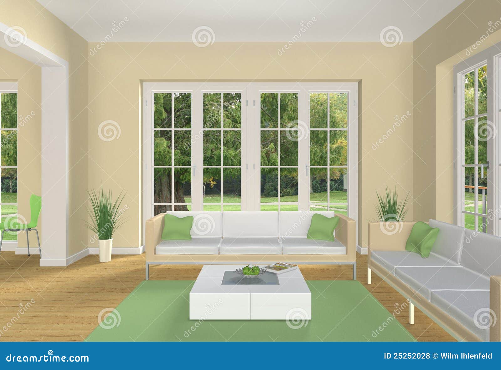 wohnzimmer pastell:Erfundenes Wohnzimmer mit Gelb grüne Farben und Ansicht dem zu einem wohnzimmer pastell:Erfundenes Wohnzimmer mit Gelb grüne Farben und Ansicht dem zu einem