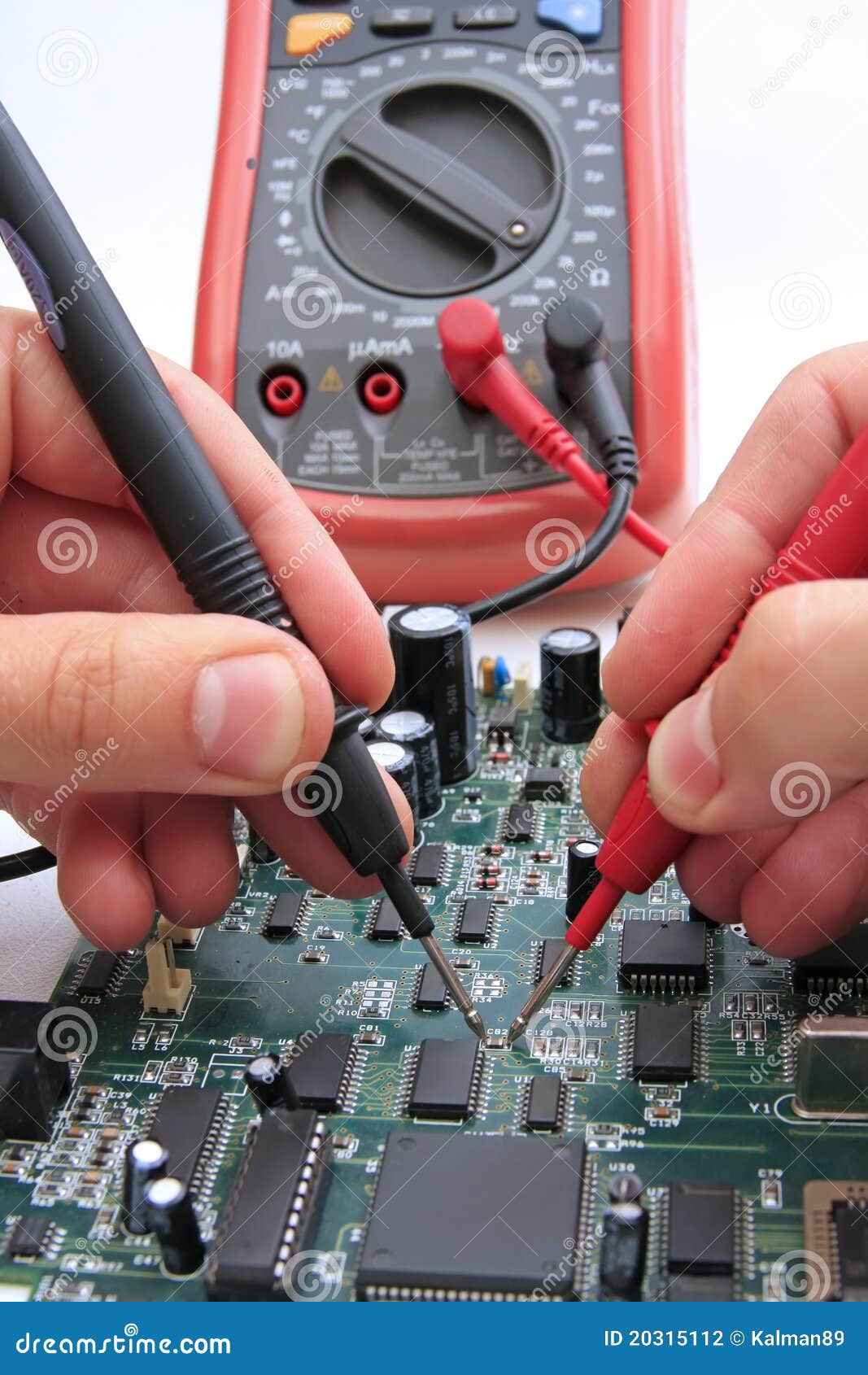 PCB Testing Stock Photography Circuit Diagram