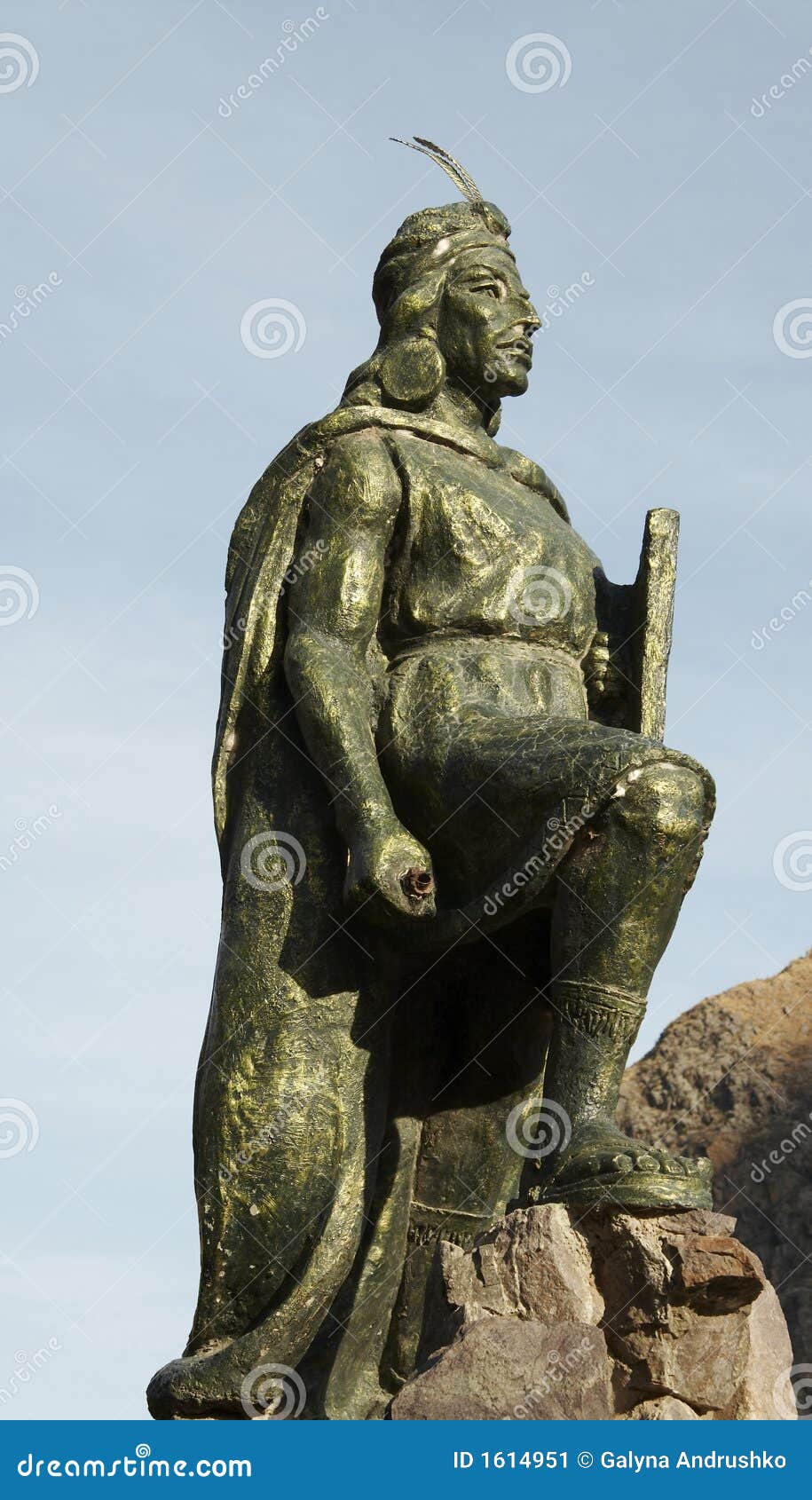 Peruvian Statue Stock Image Image 1614951