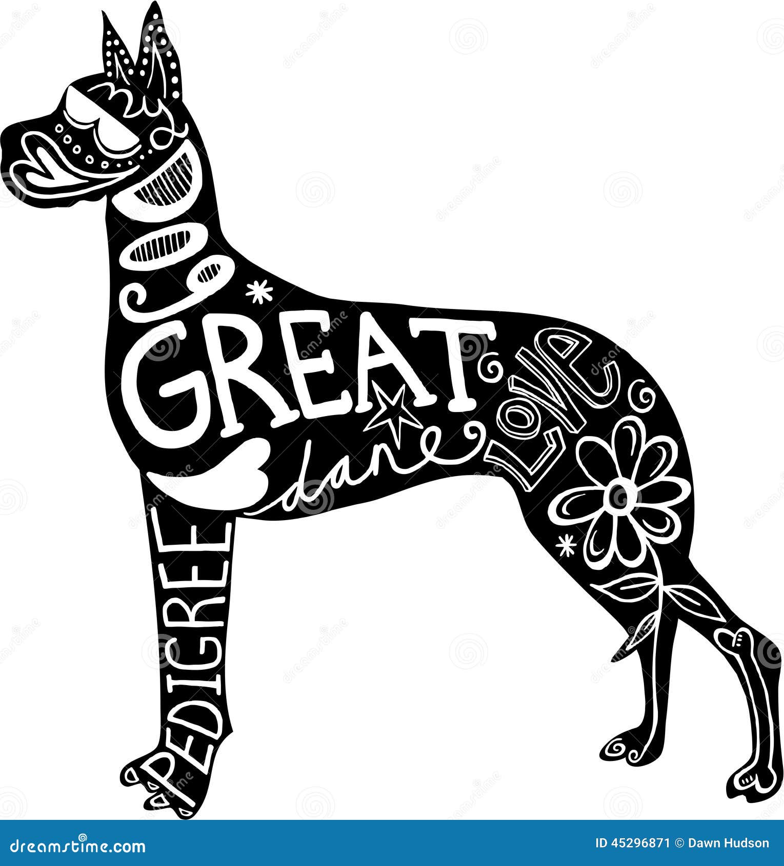 free clip art great dane dog - photo #19